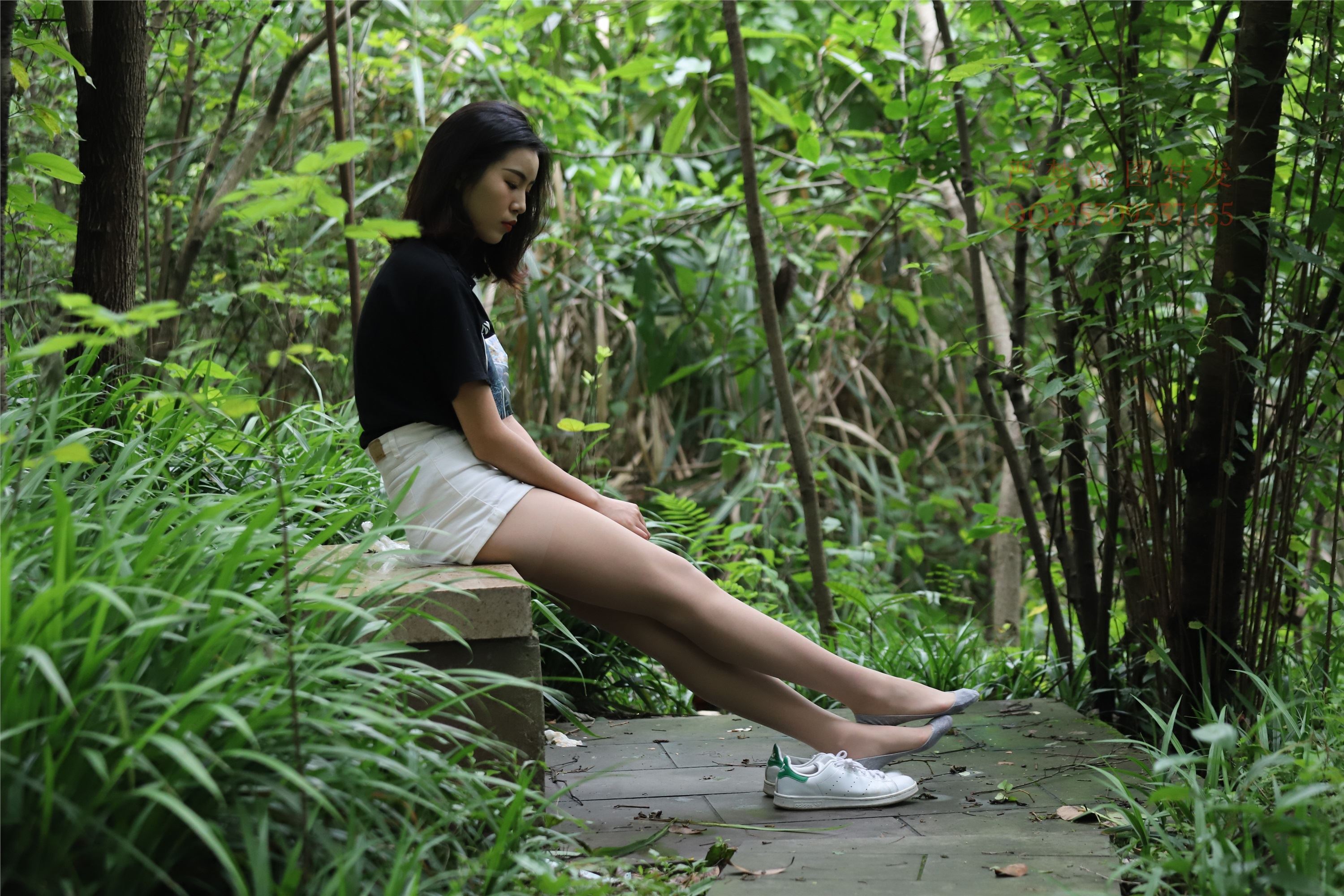 大西瓜套图 2018 7.8月活动模特二平底鞋肉si 船袜2