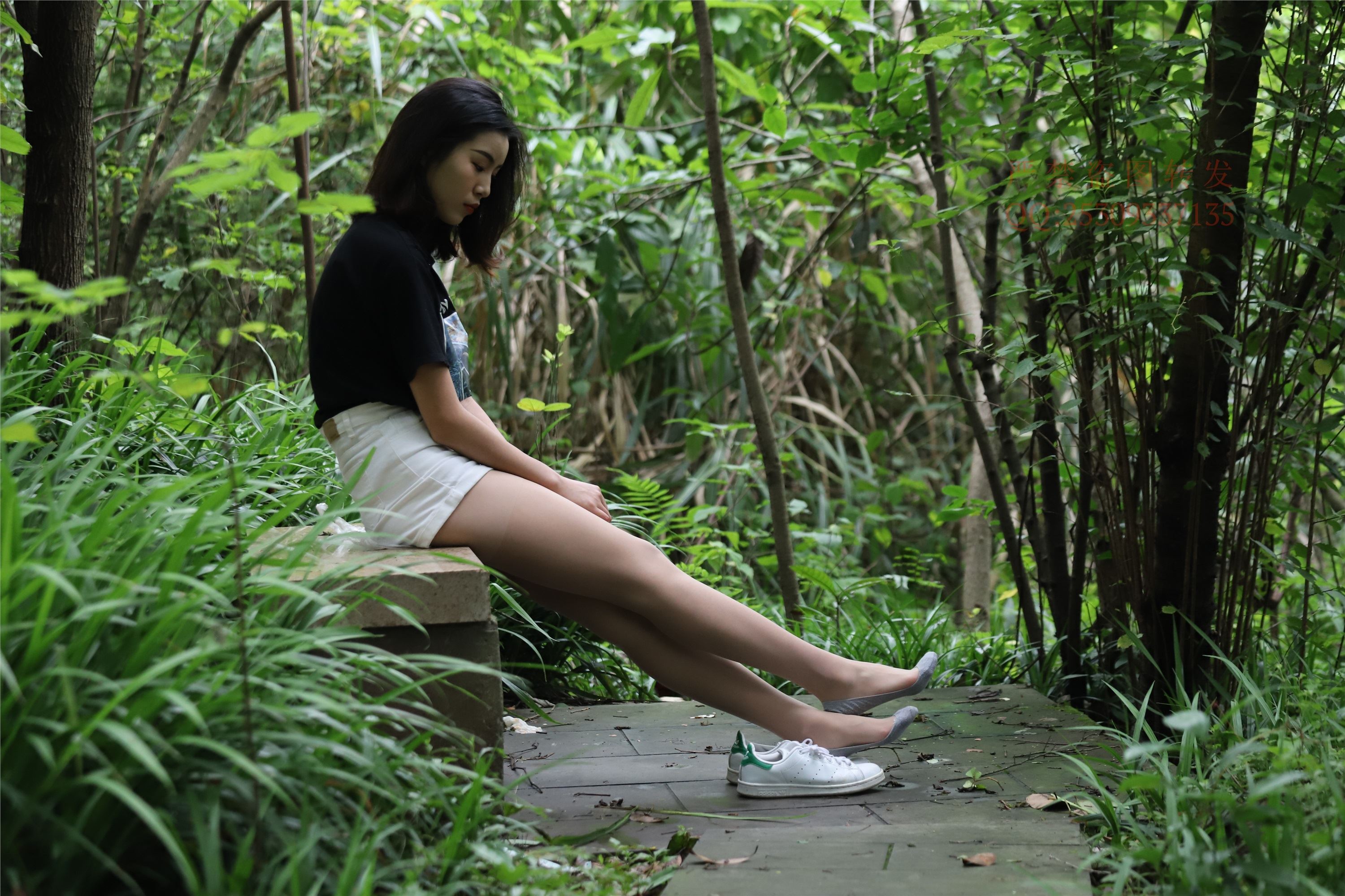 大西瓜套图 2018 7.8月活动模特二平底鞋肉si 船袜2