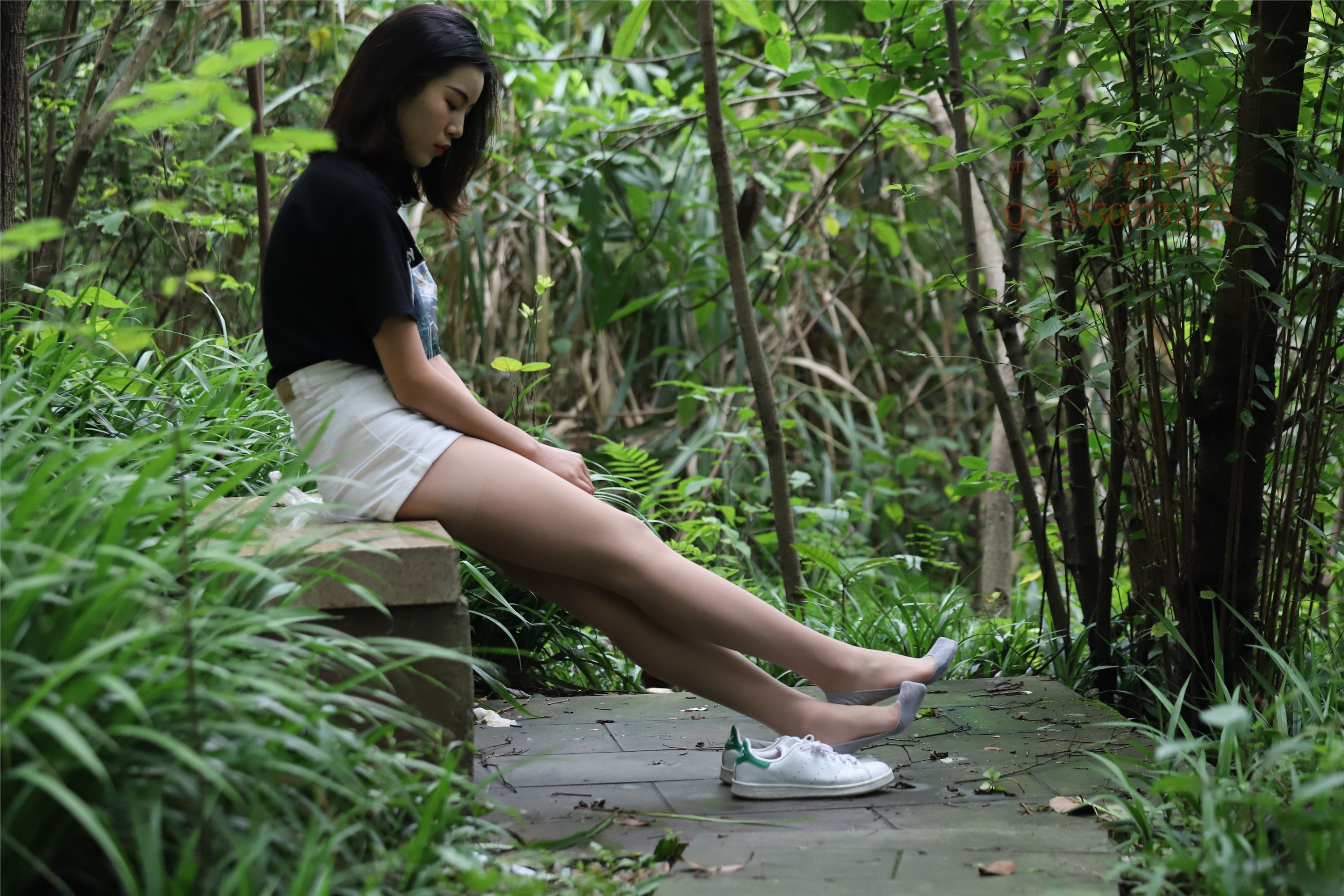 大西瓜套图 2018 7.8月活动模特二平底鞋肉si 船袜2