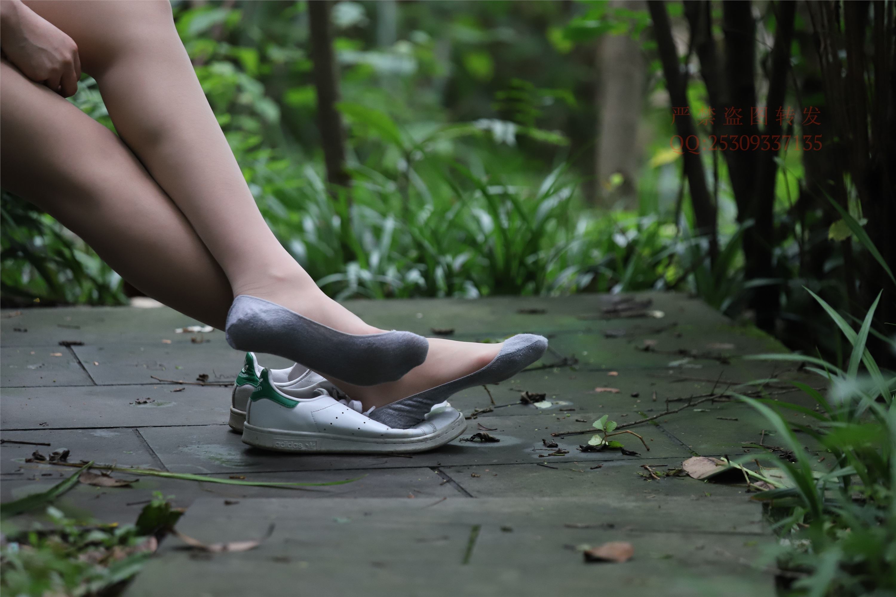 大西瓜套图 2018 7.8月活动模特二平底鞋肉si 船袜2