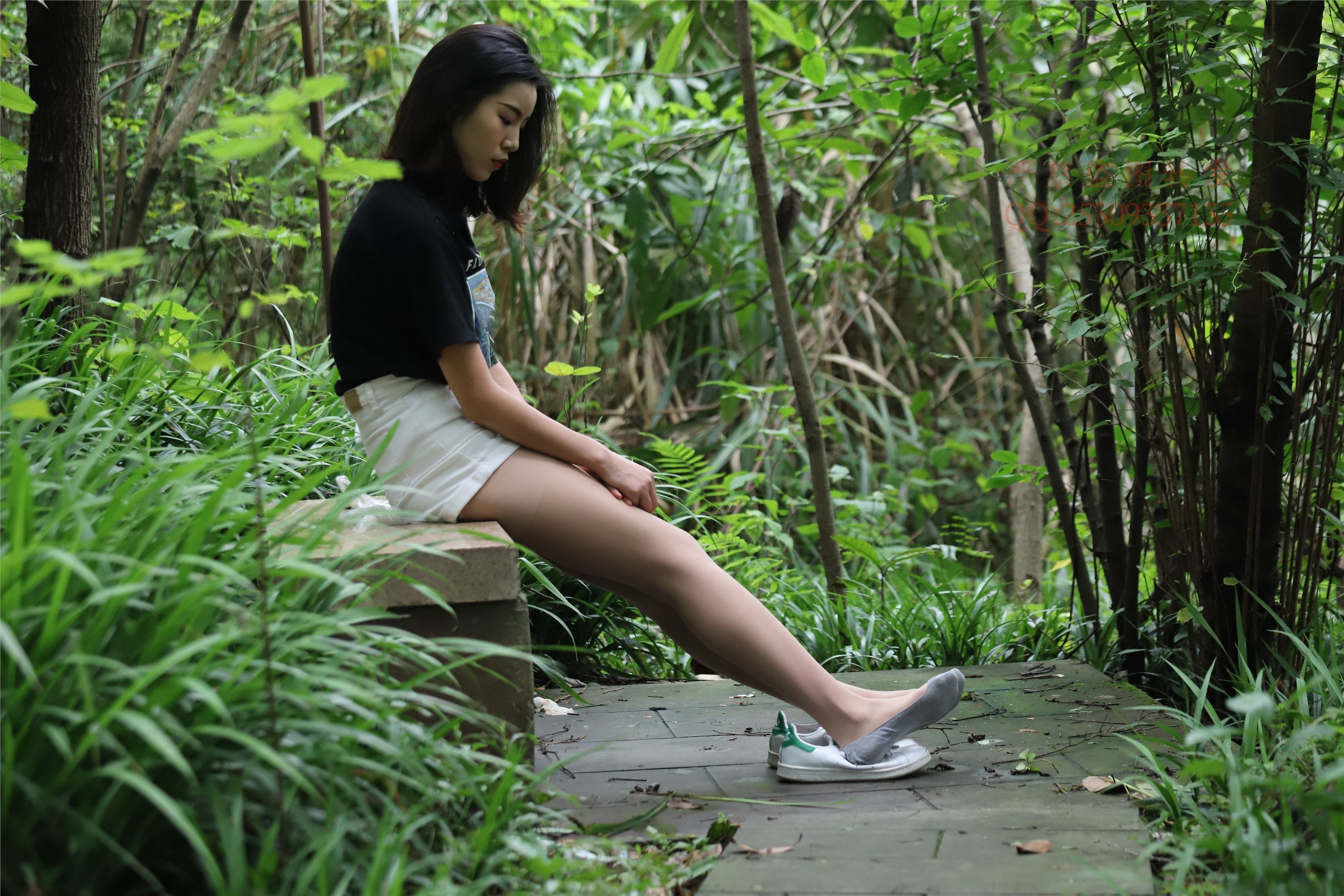 大西瓜套图 2018 7.8月活动模特二平底鞋肉si 船袜2