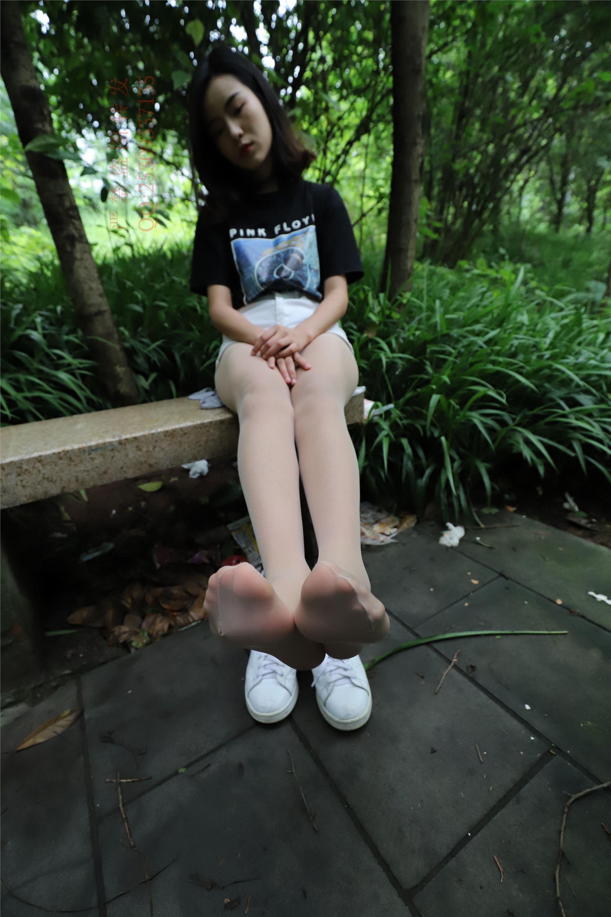 大西瓜套图 2018 7.8月活动模特二平底鞋肉si 船袜2