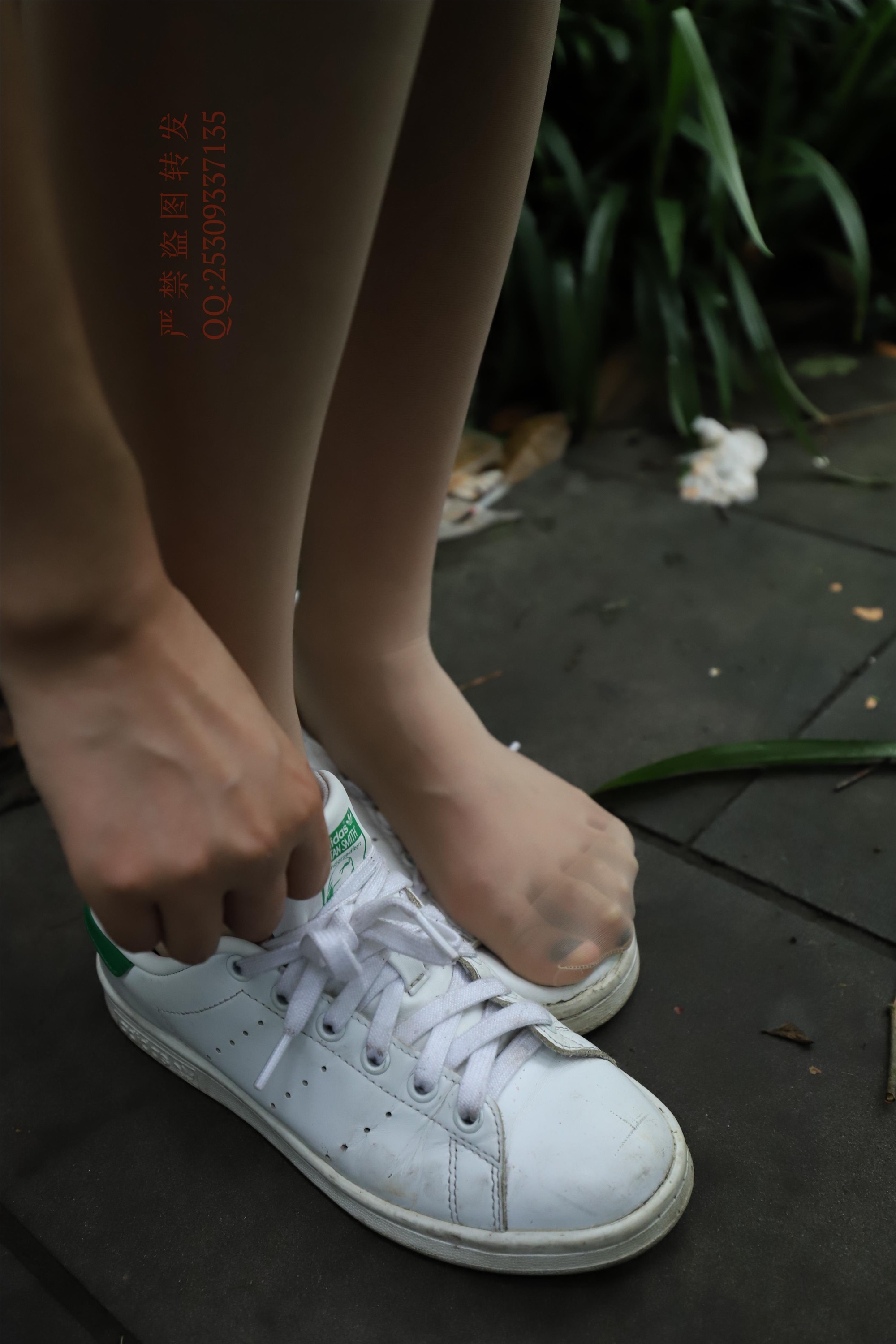 大西瓜套图 2018 7.8月活动模特二平底鞋肉si 船袜2