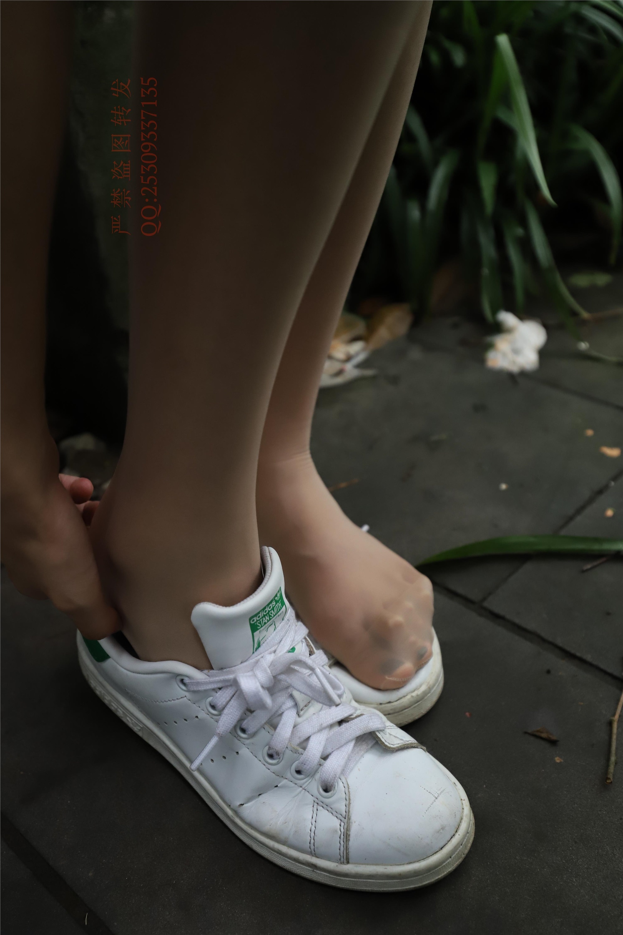 大西瓜套图 2018 7.8月活动模特二平底鞋肉si 船袜2