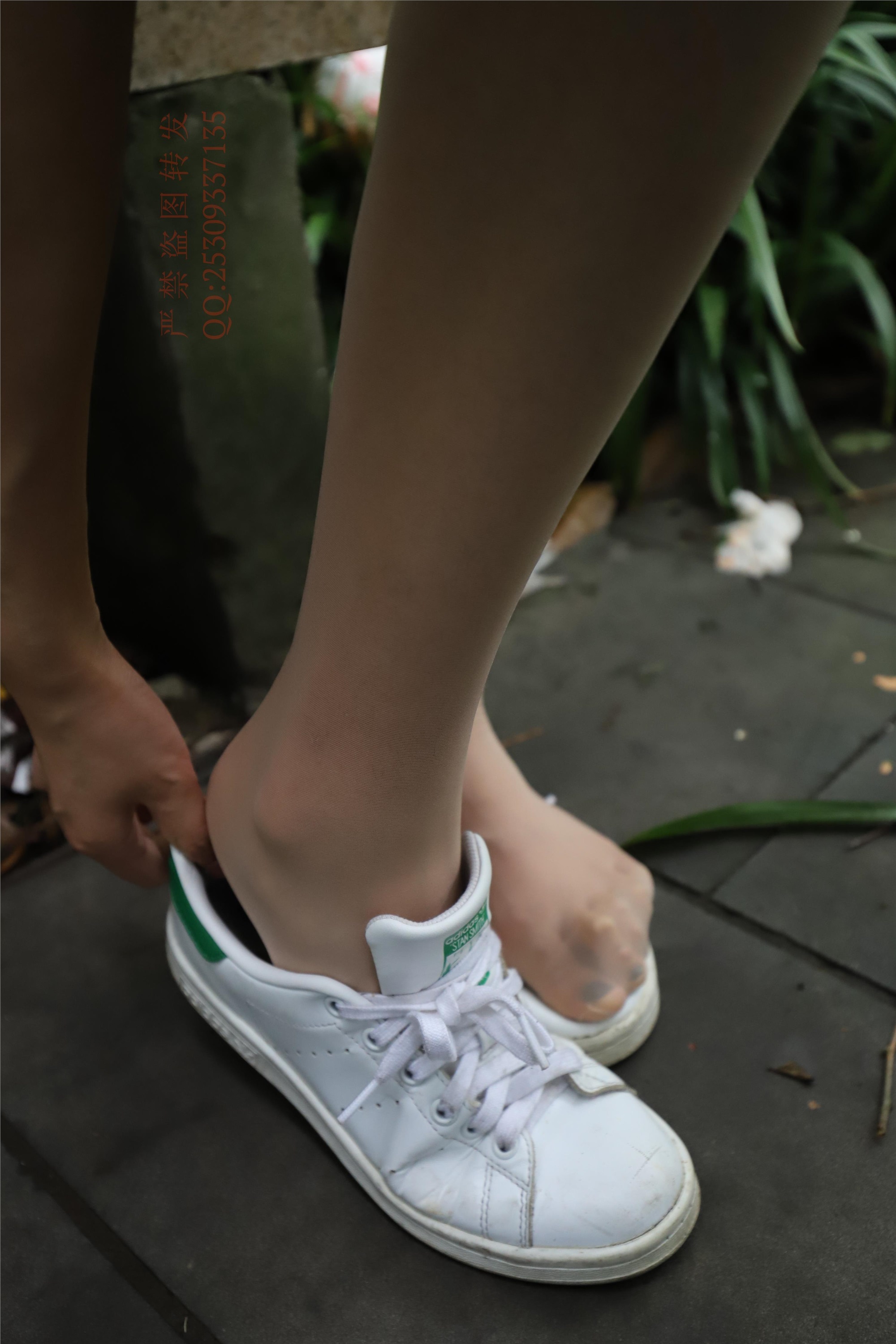 大西瓜套图 2018 7.8月活动模特二平底鞋肉si 船袜2