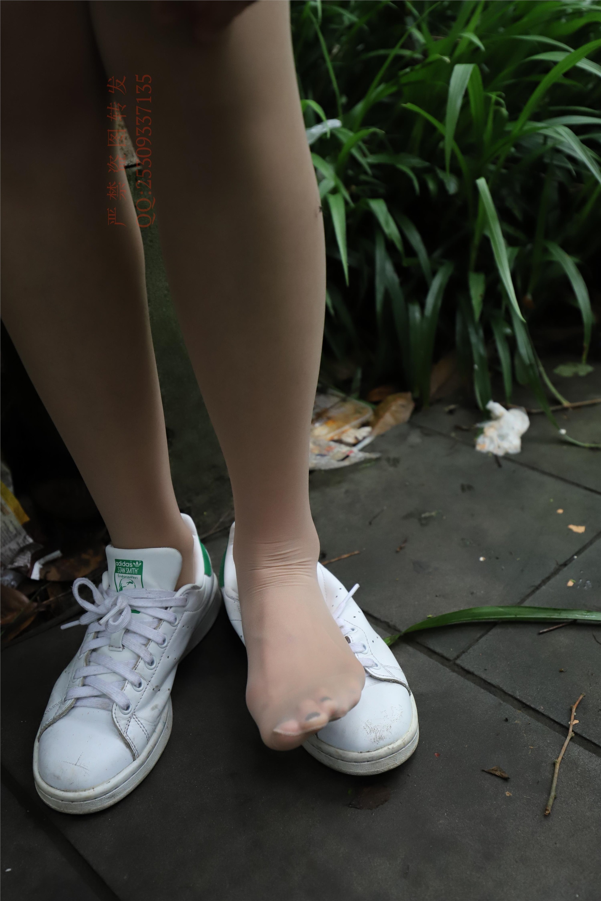 大西瓜套图 2018 7.8月活动模特二平底鞋肉si 船袜2