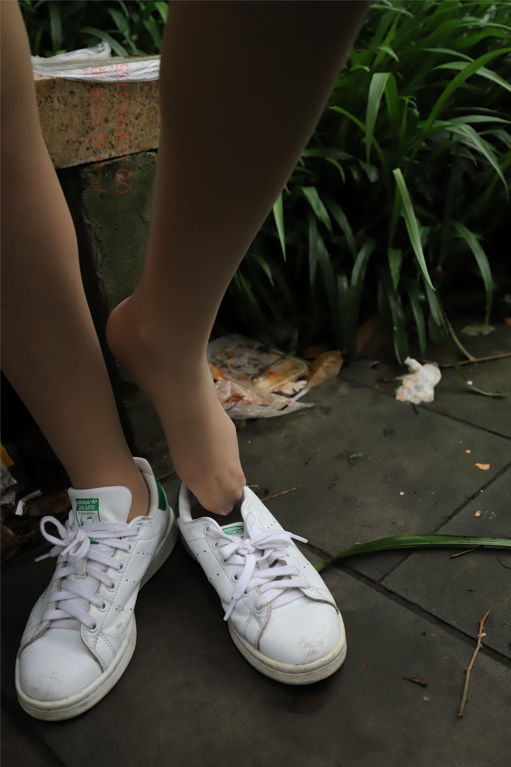 大西瓜套图 2018 7.8月活动模特二平底鞋肉si 船袜2