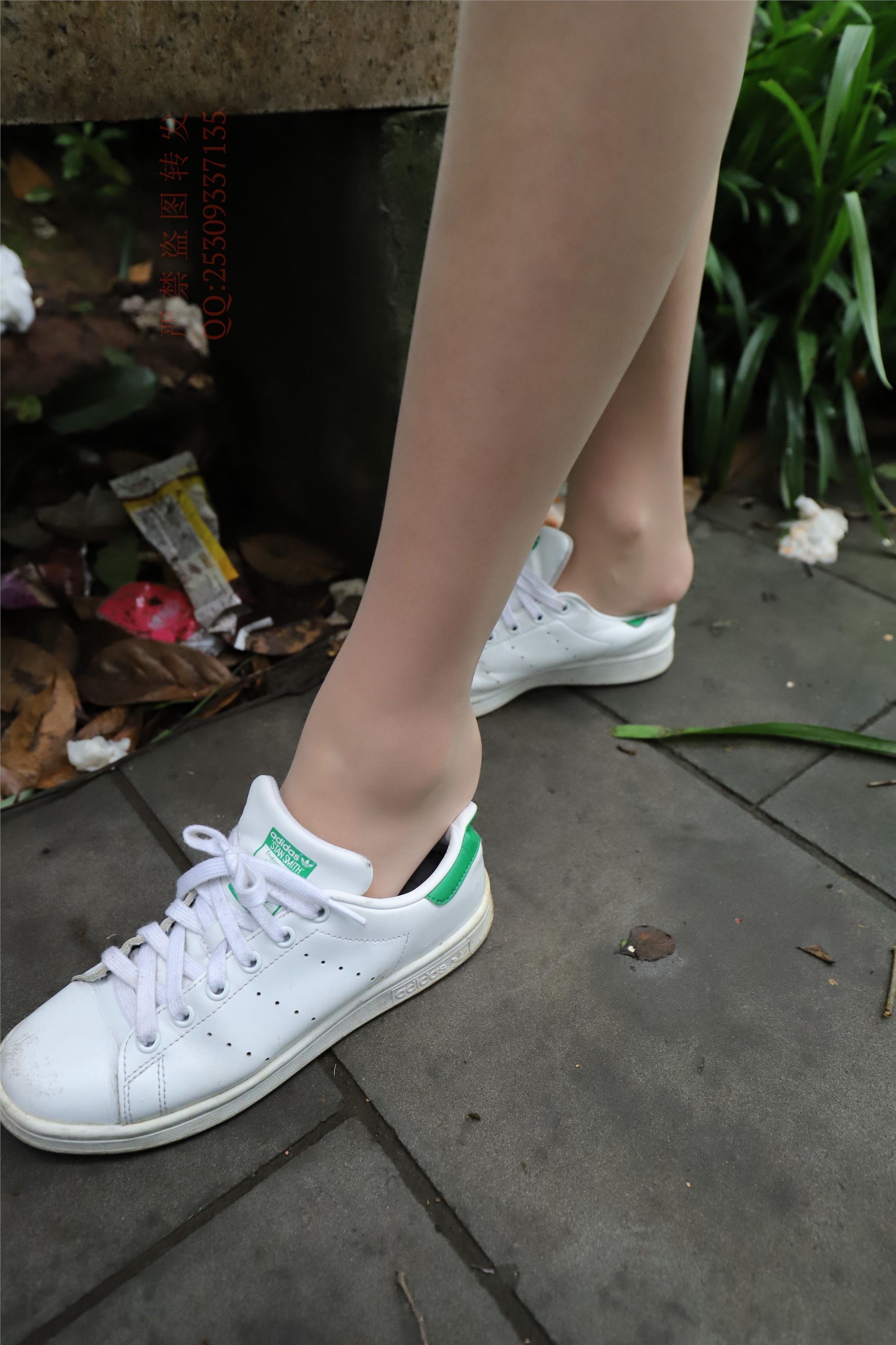 大西瓜套图 2018 7.8月活动模特二平底鞋肉si 船袜2