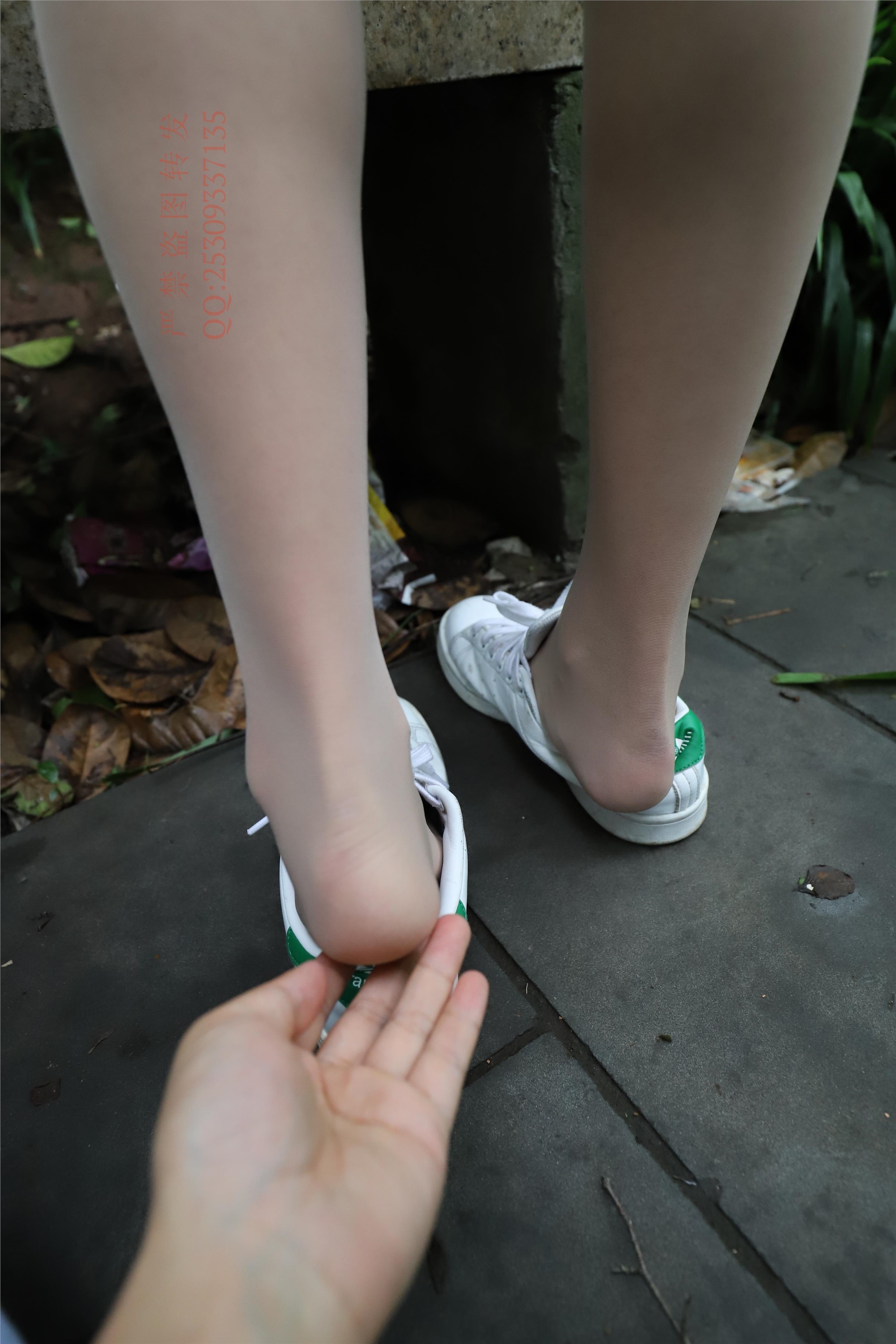 大西瓜套图 2018 7.8月活动模特二平底鞋肉si 船袜2