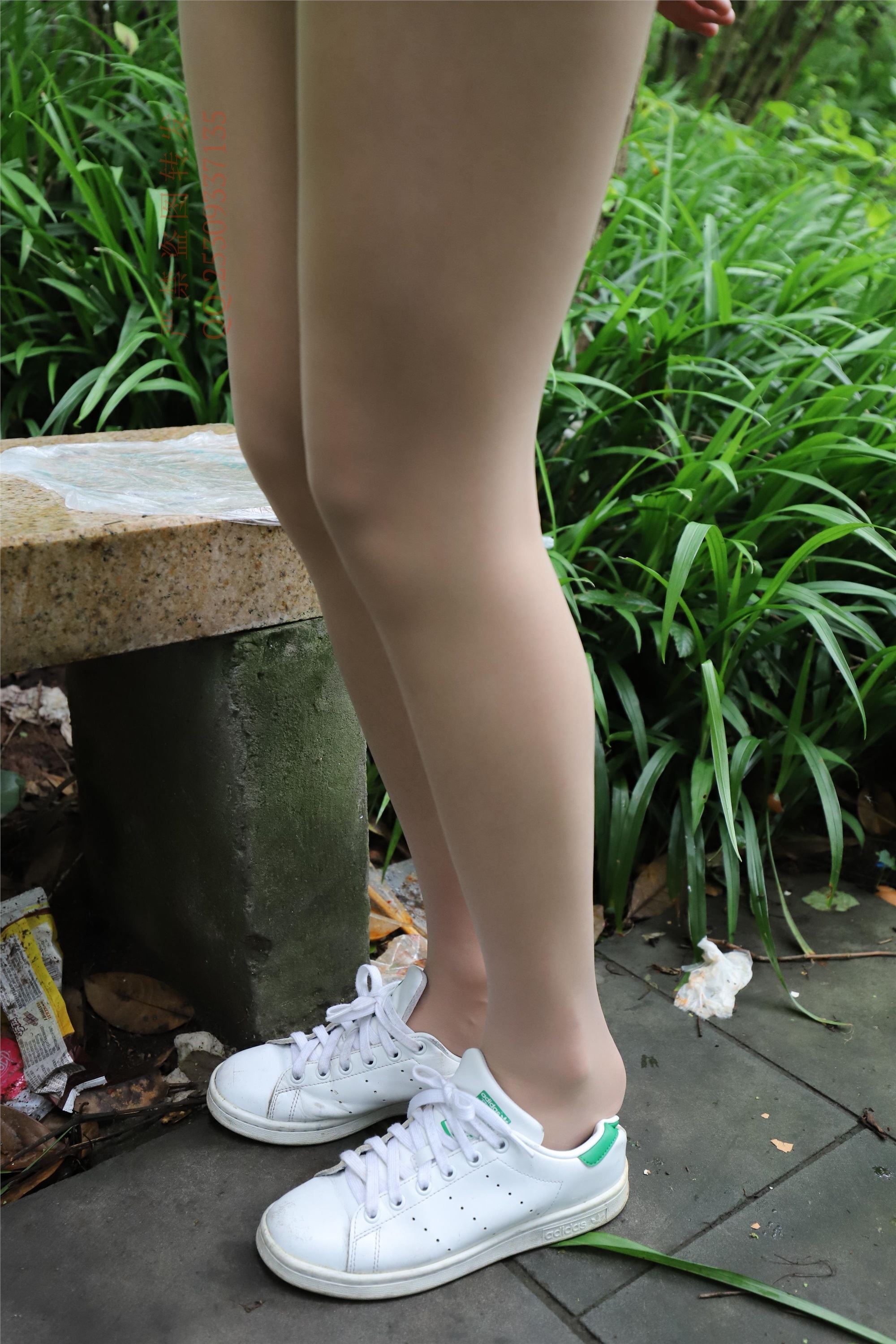 大西瓜套图 2018 7.8月活动模特二平底鞋肉si 船袜2