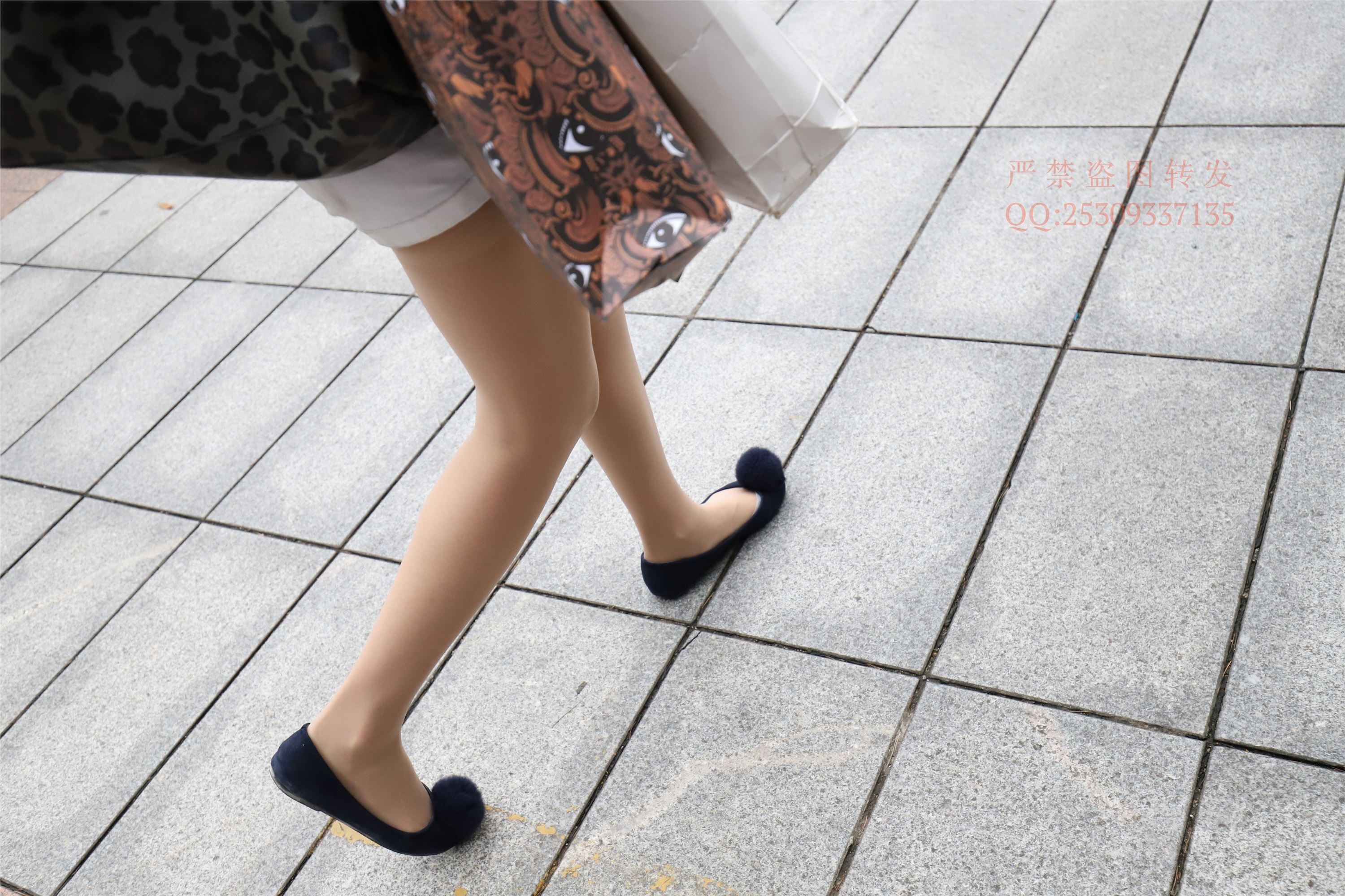 大西瓜套图 2018 7.8月活动模特二平底鞋肉si 船袜3