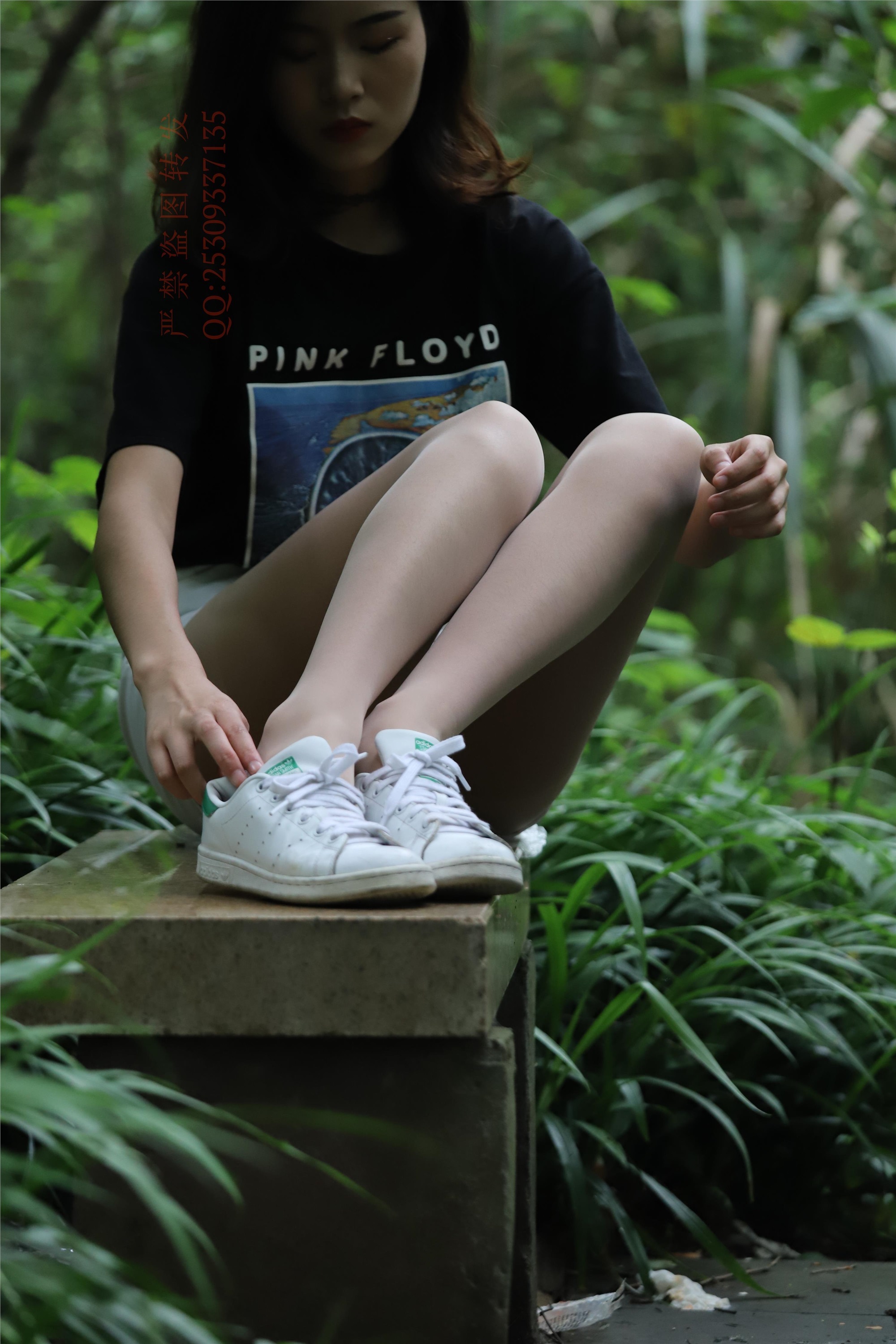 大西瓜套图 2018 7.8月活动模特二平底鞋肉si 船袜3