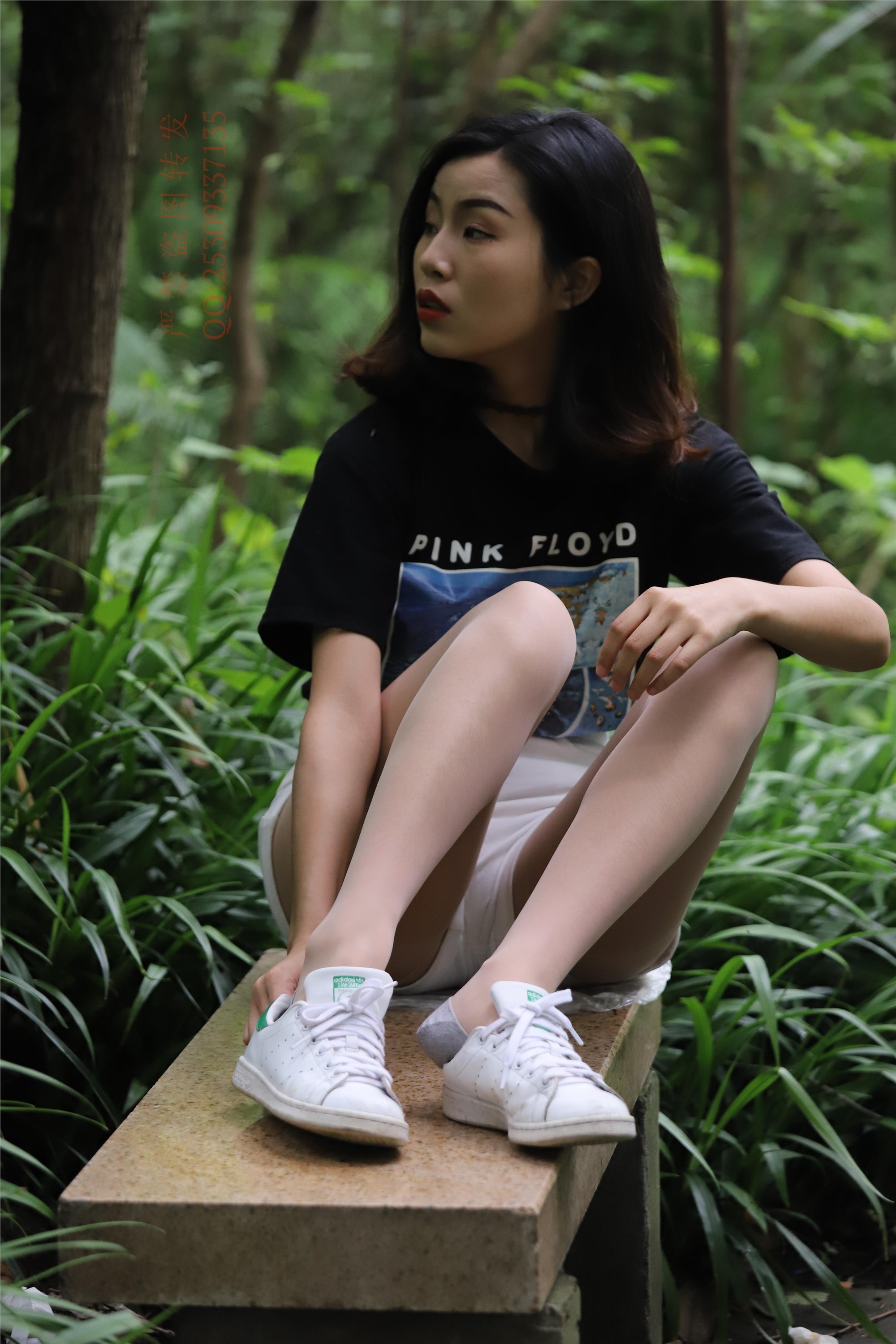 大西瓜套图 2018 7.8月活动模特二平底鞋肉si 船袜3