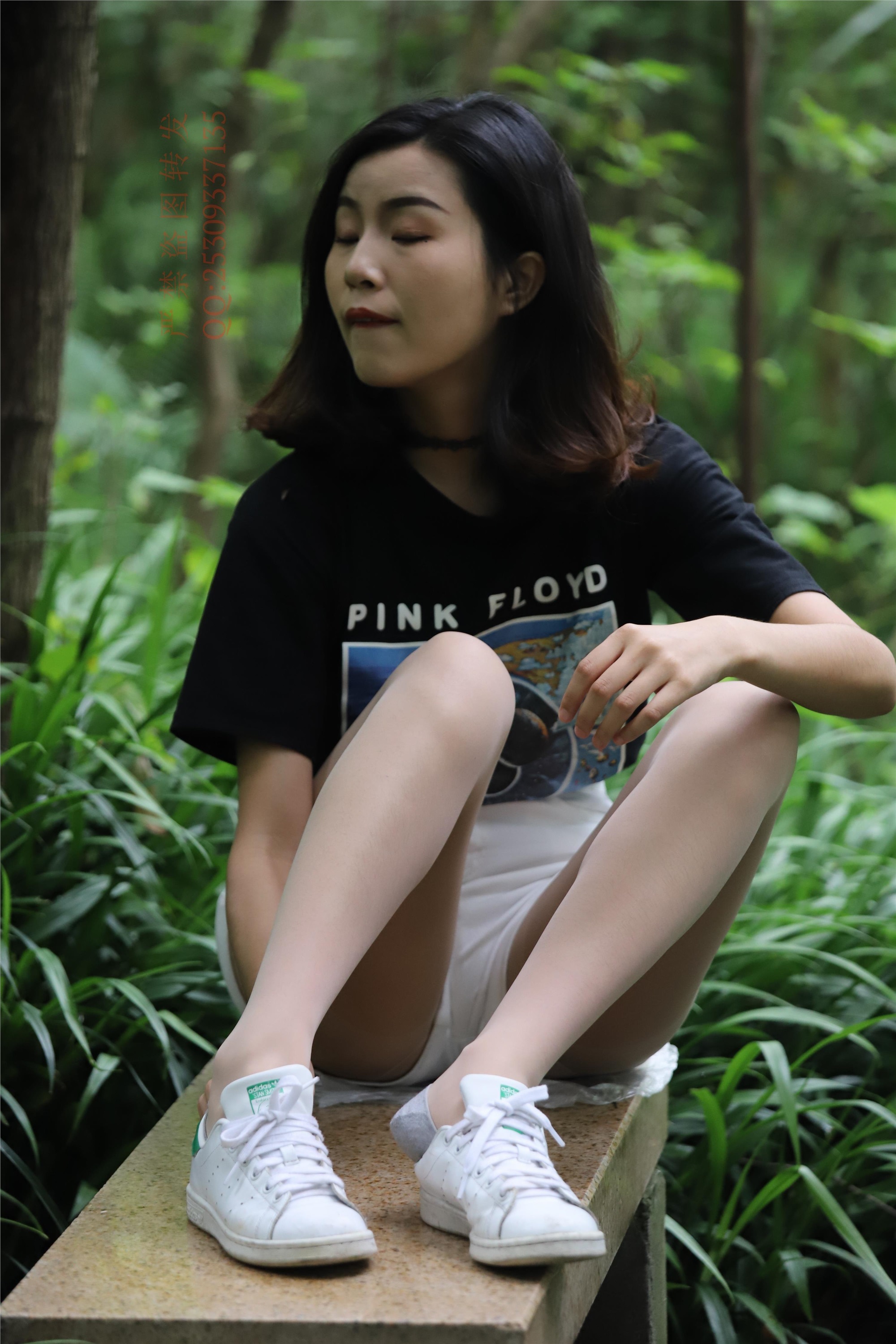 大西瓜套图 2018 7.8月活动模特二平底鞋肉si 船袜3