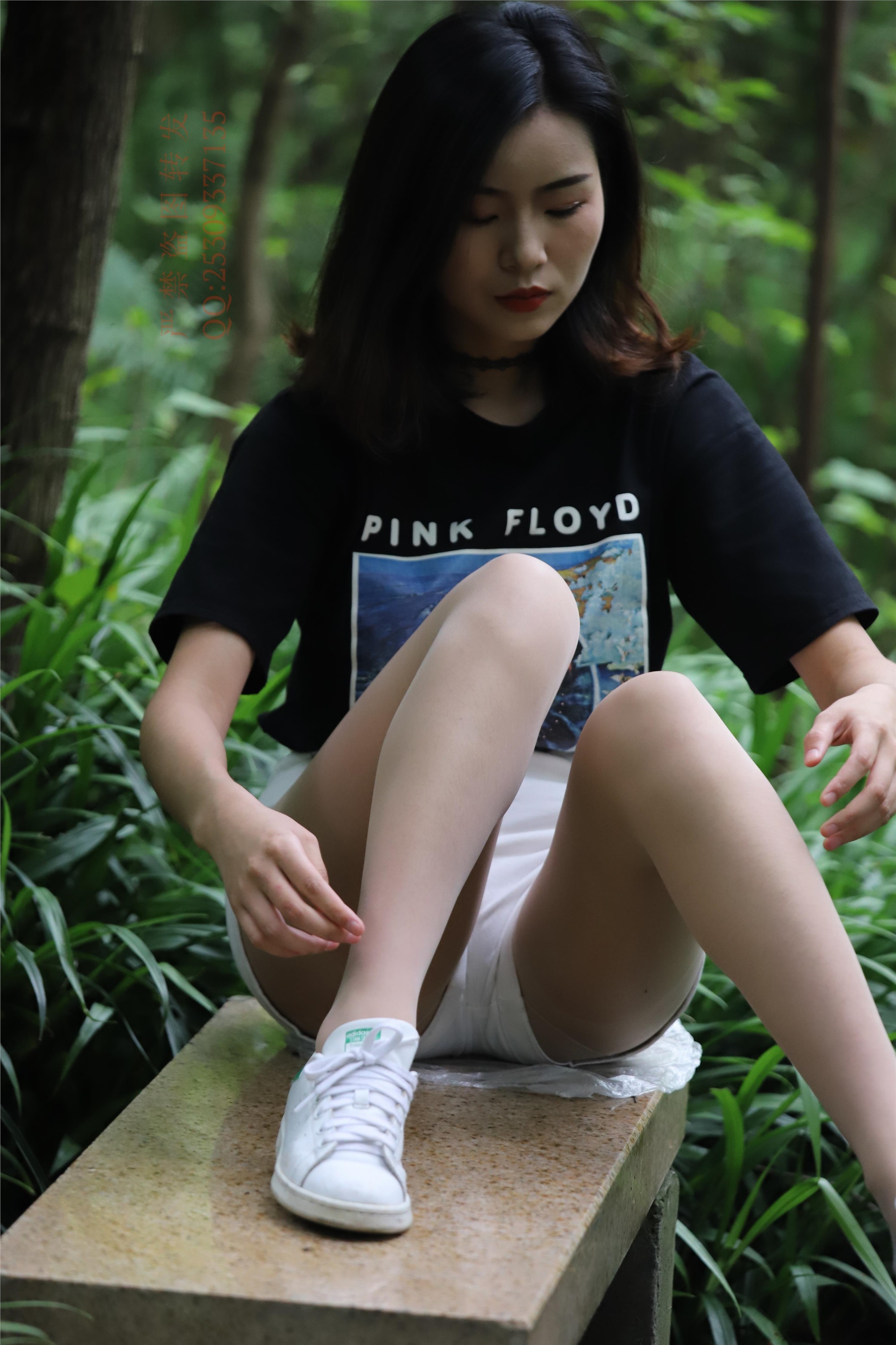 大西瓜套图 2018 7.8月活动模特二平底鞋肉si 船袜3