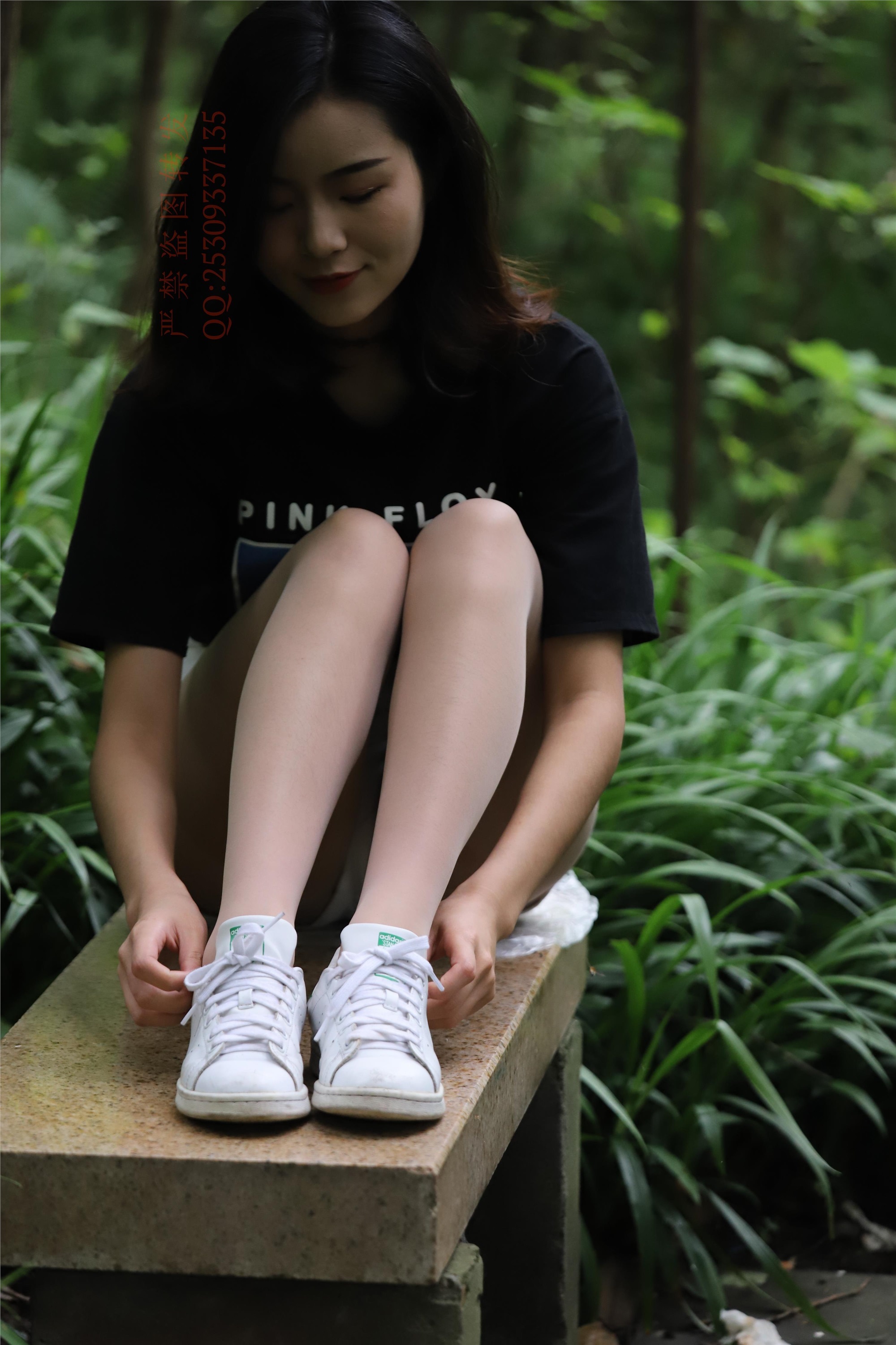 大西瓜套图 2018 7.8月活动模特二平底鞋肉si 船袜3