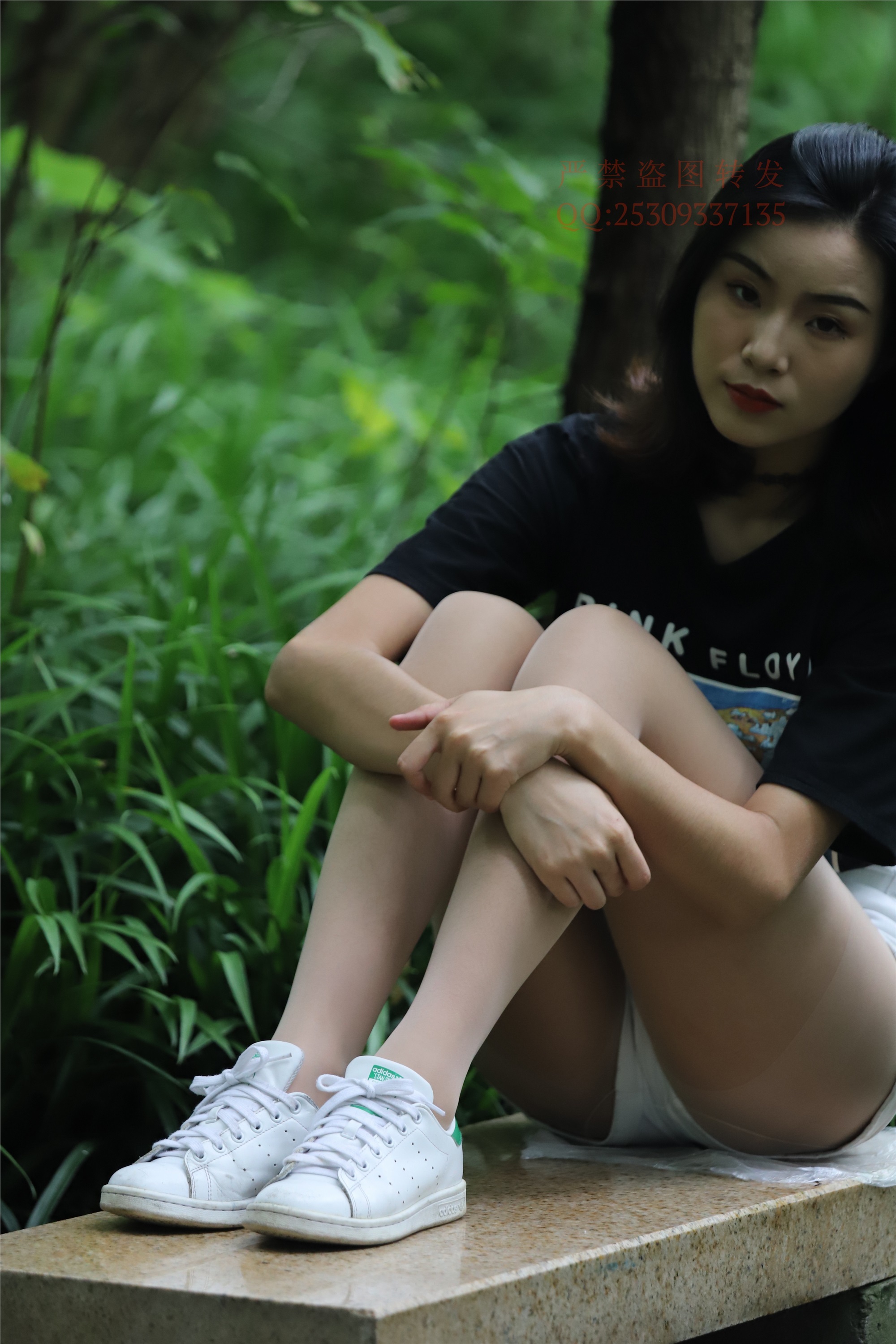 大西瓜套图 2018 7.8月活动模特二平底鞋肉si 船袜3