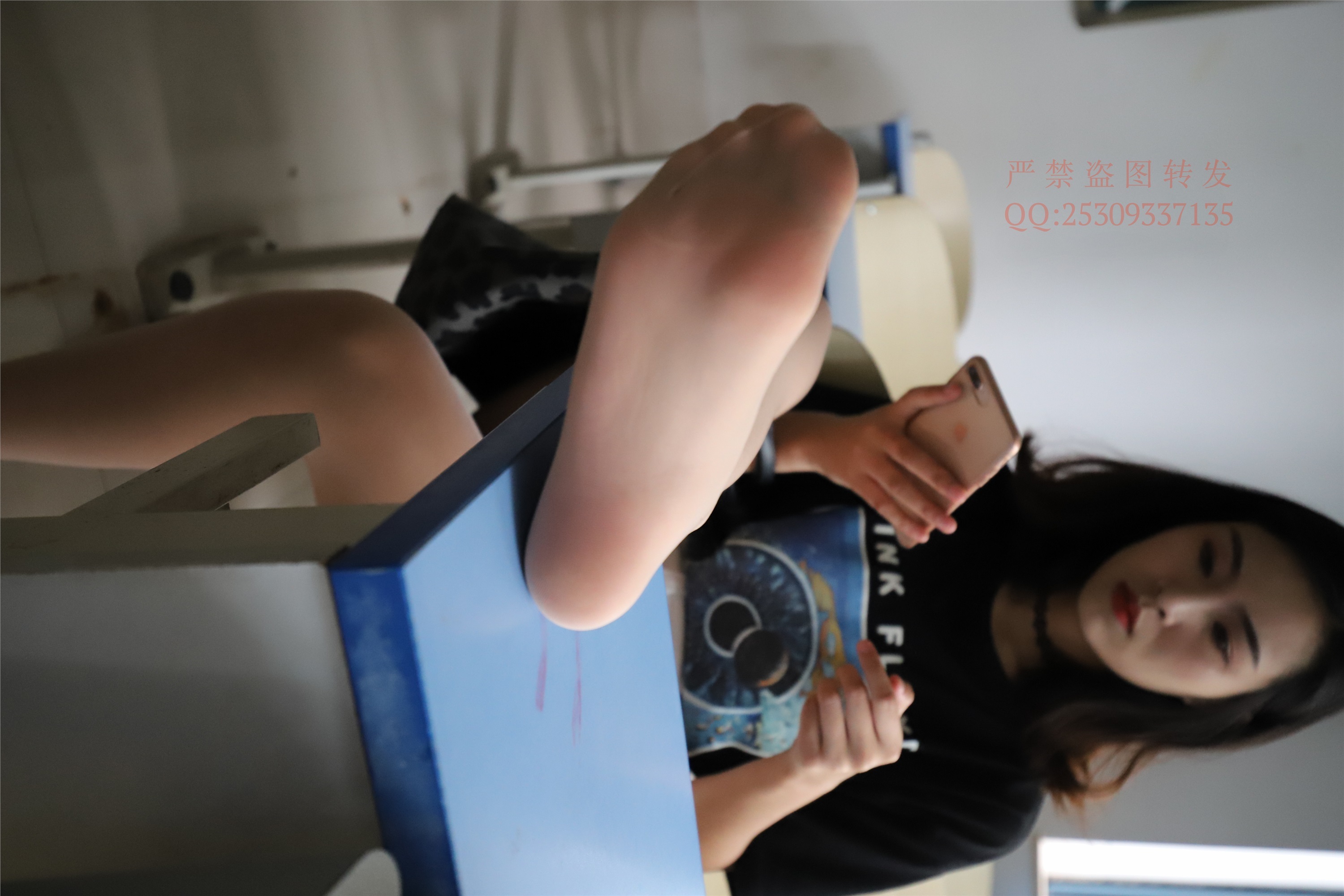 大西瓜套图 2018 7.8月活动模特二平底鞋肉si 船袜3