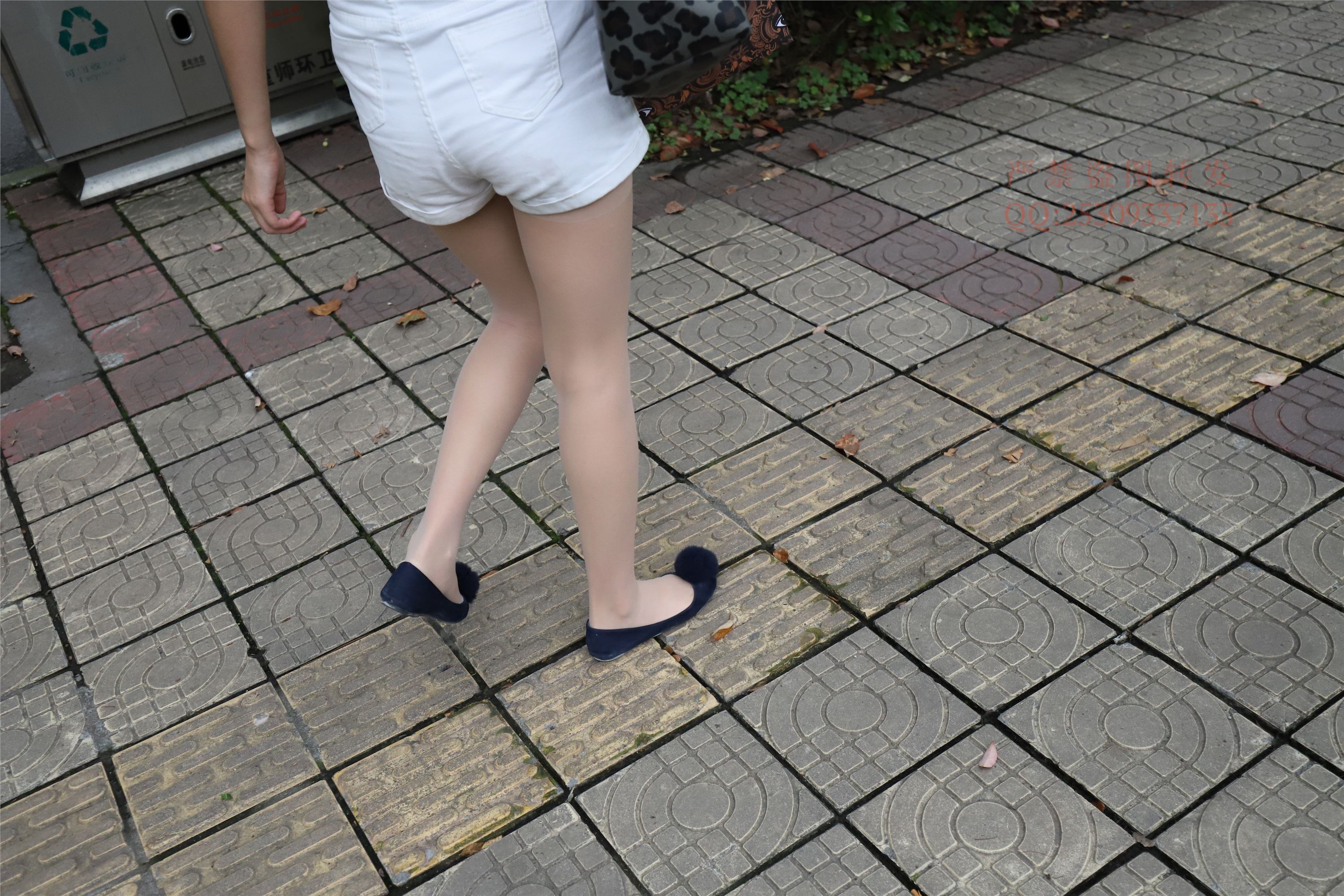 大西瓜套图 2018 7.8月活动模特二平底鞋肉si 船袜3