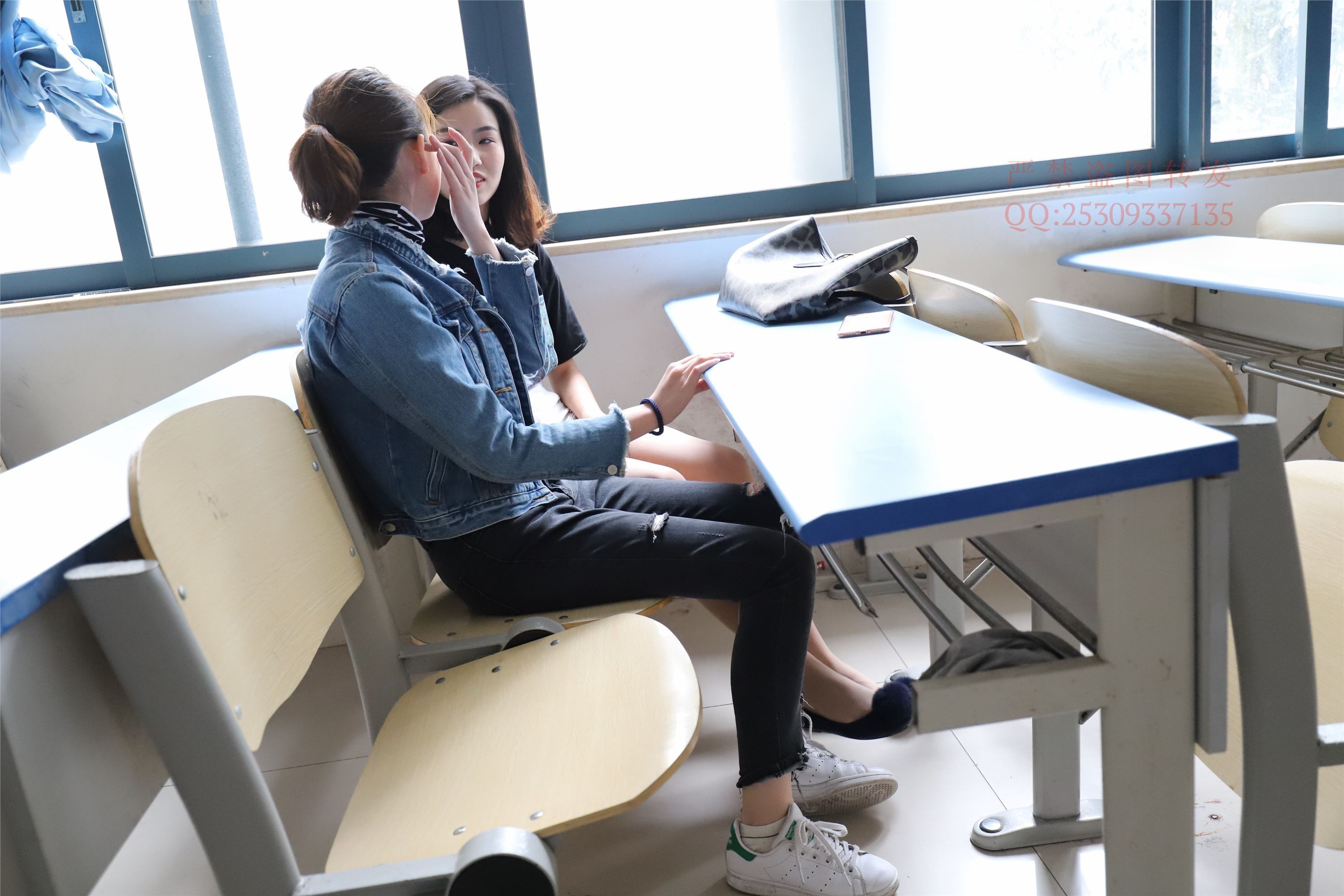 大西瓜套图 2018 7.8月活动模特二平底鞋肉si 船袜3