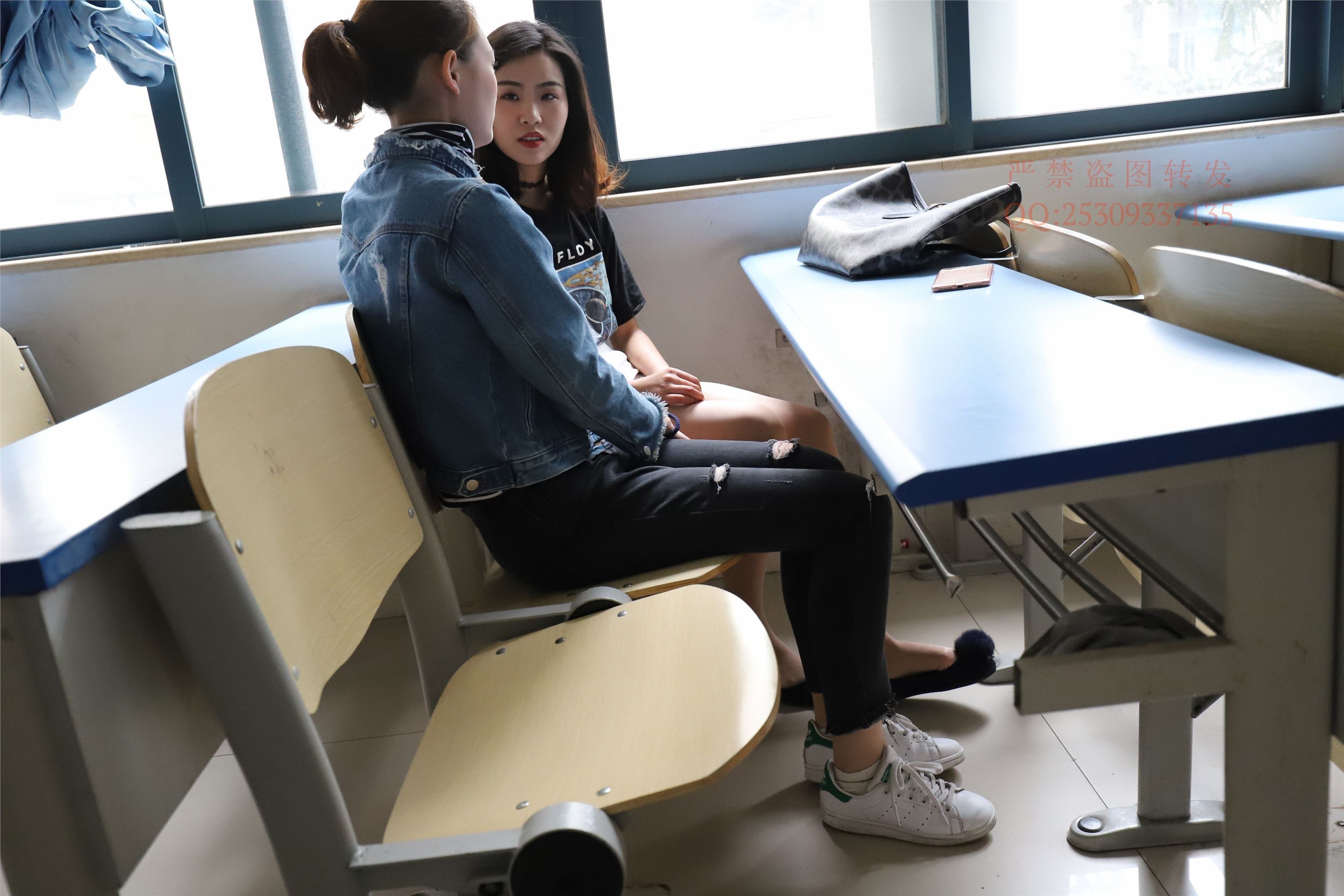 大西瓜套图 2018 7.8月活动模特二平底鞋肉si 船袜3