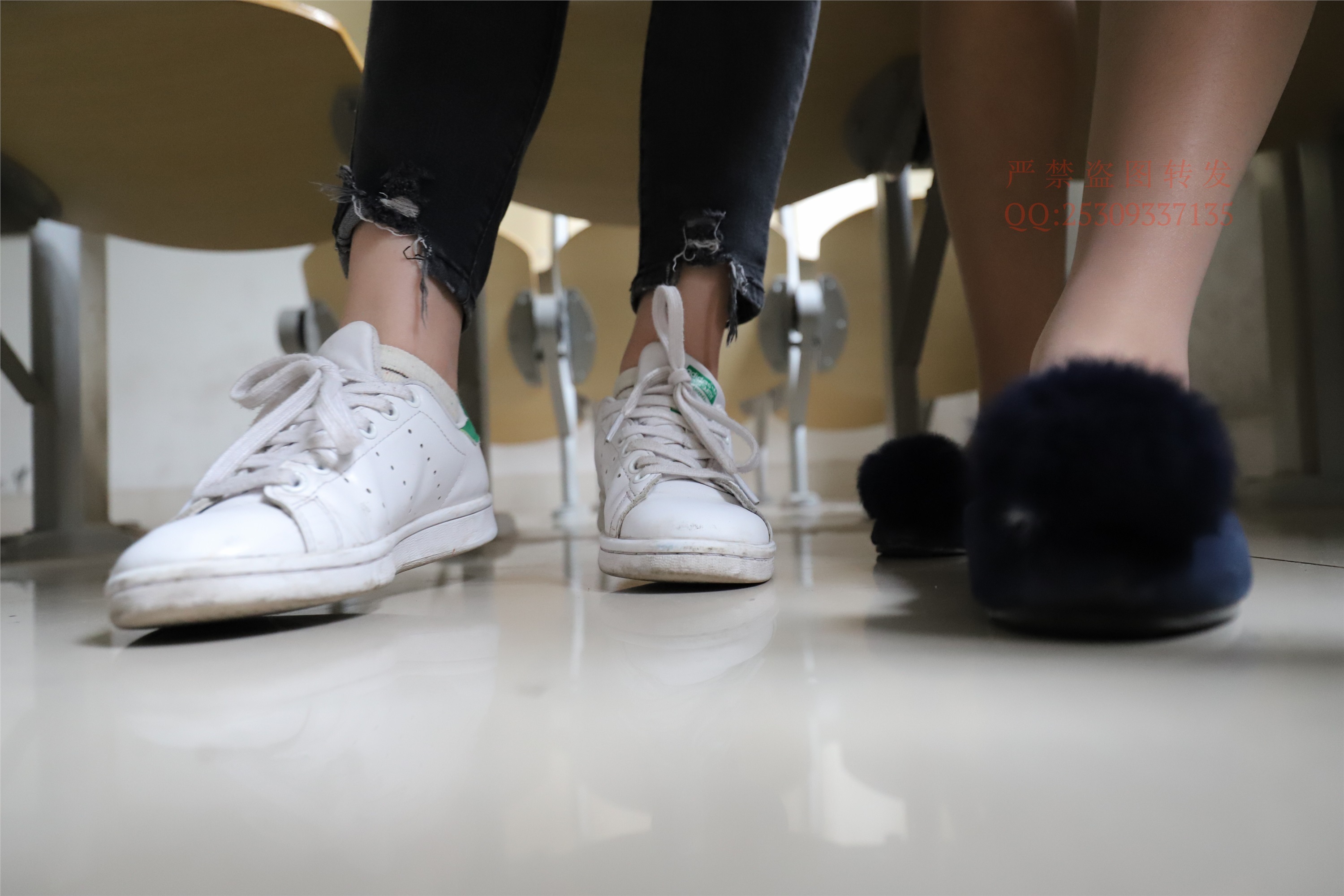 大西瓜套图 2018 7.8月活动模特二平底鞋肉si 船袜3