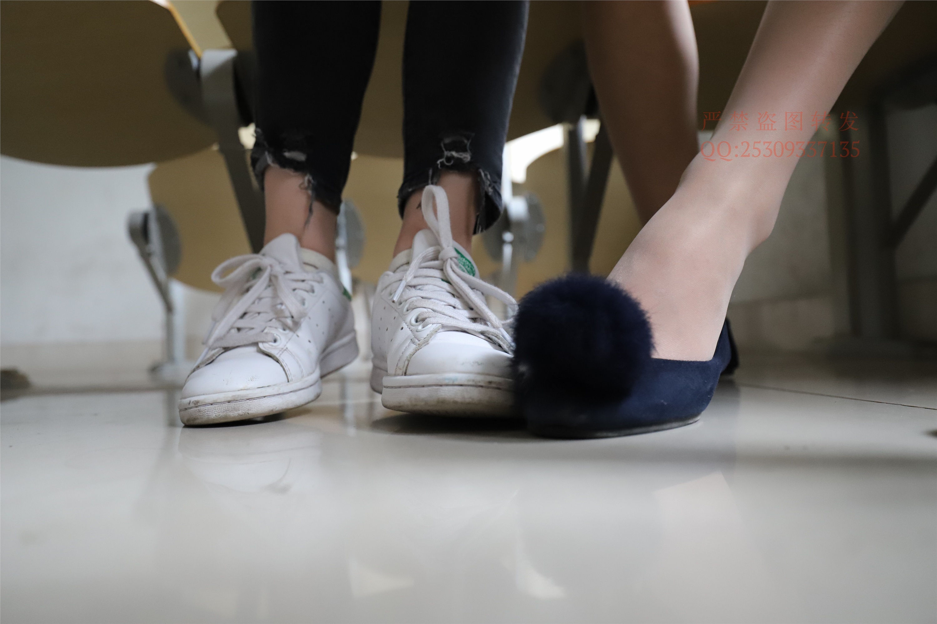 大西瓜套图 2018 7.8月活动模特二平底鞋肉si 船袜3