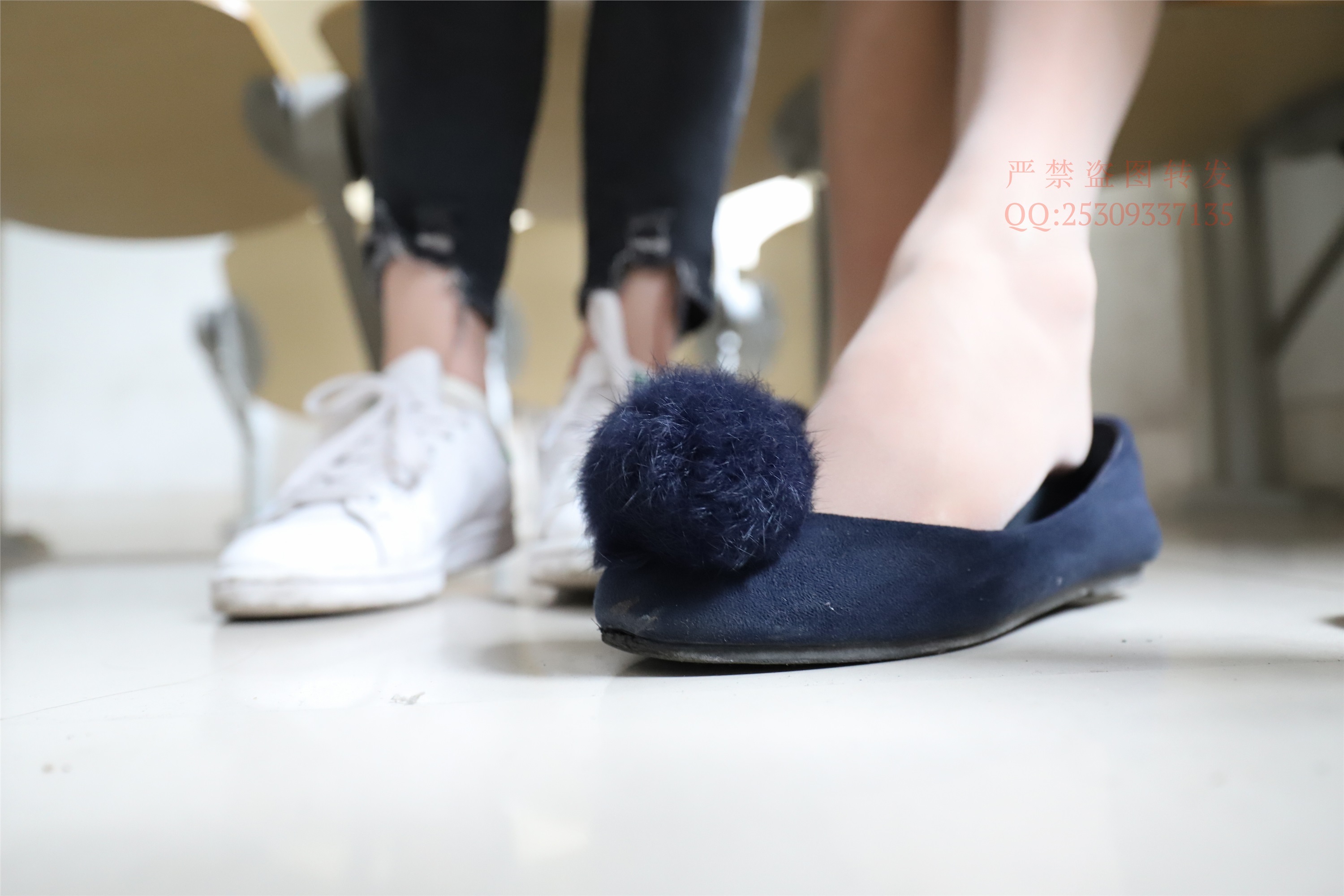 大西瓜套图 2018 7.8月活动模特二平底鞋肉si 船袜3