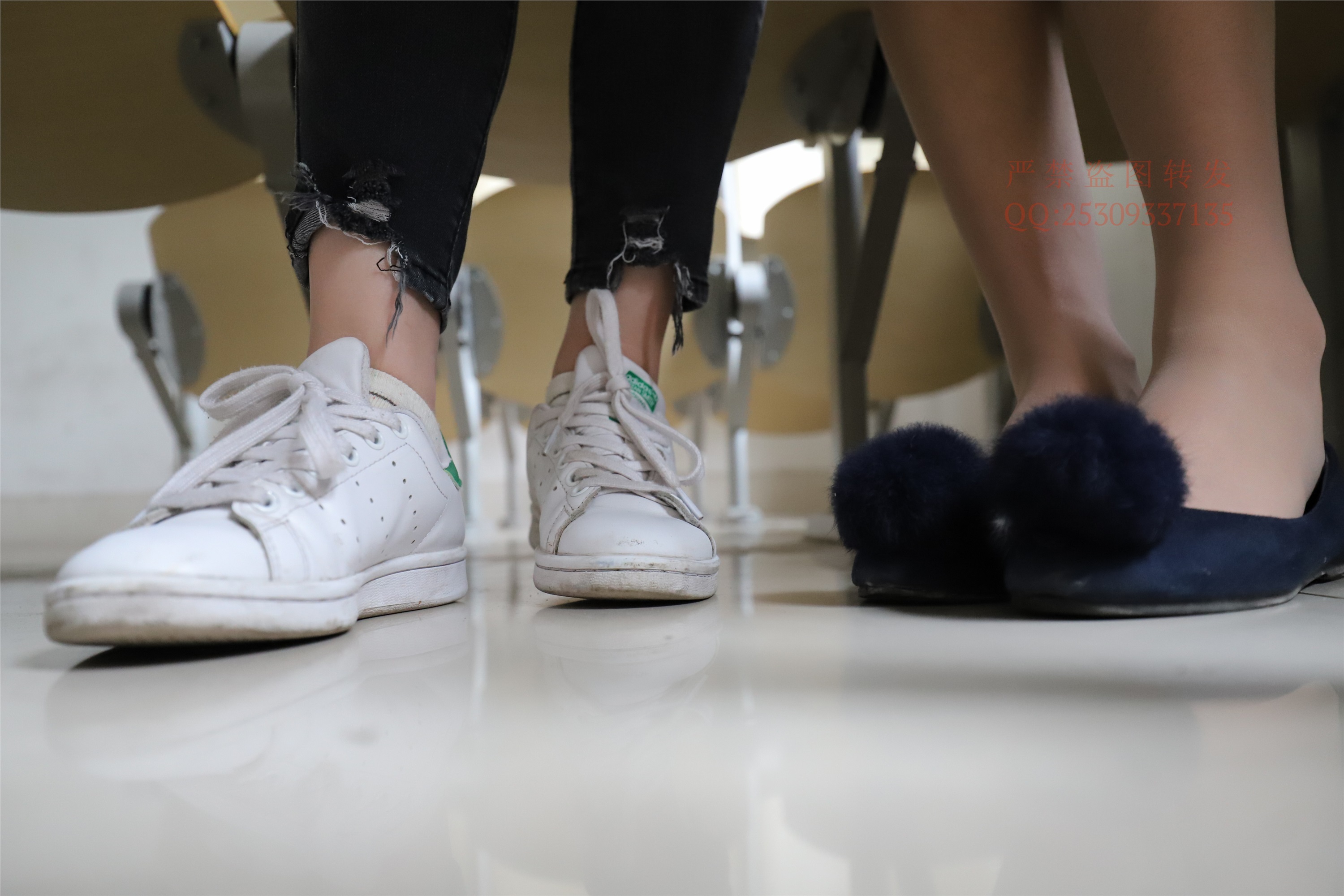 大西瓜套图 2018 7.8月活动模特二平底鞋肉si 船袜3