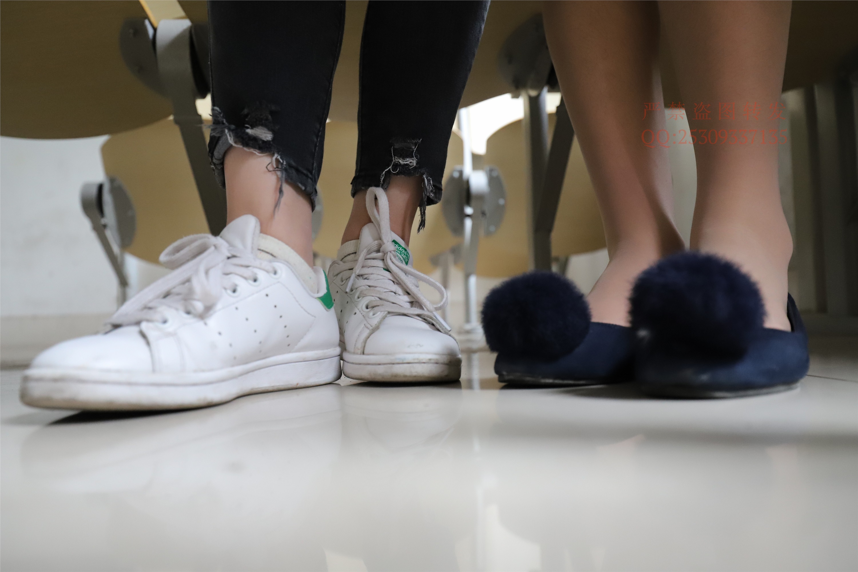 大西瓜套图 2018 7.8月活动模特二平底鞋肉si 船袜3