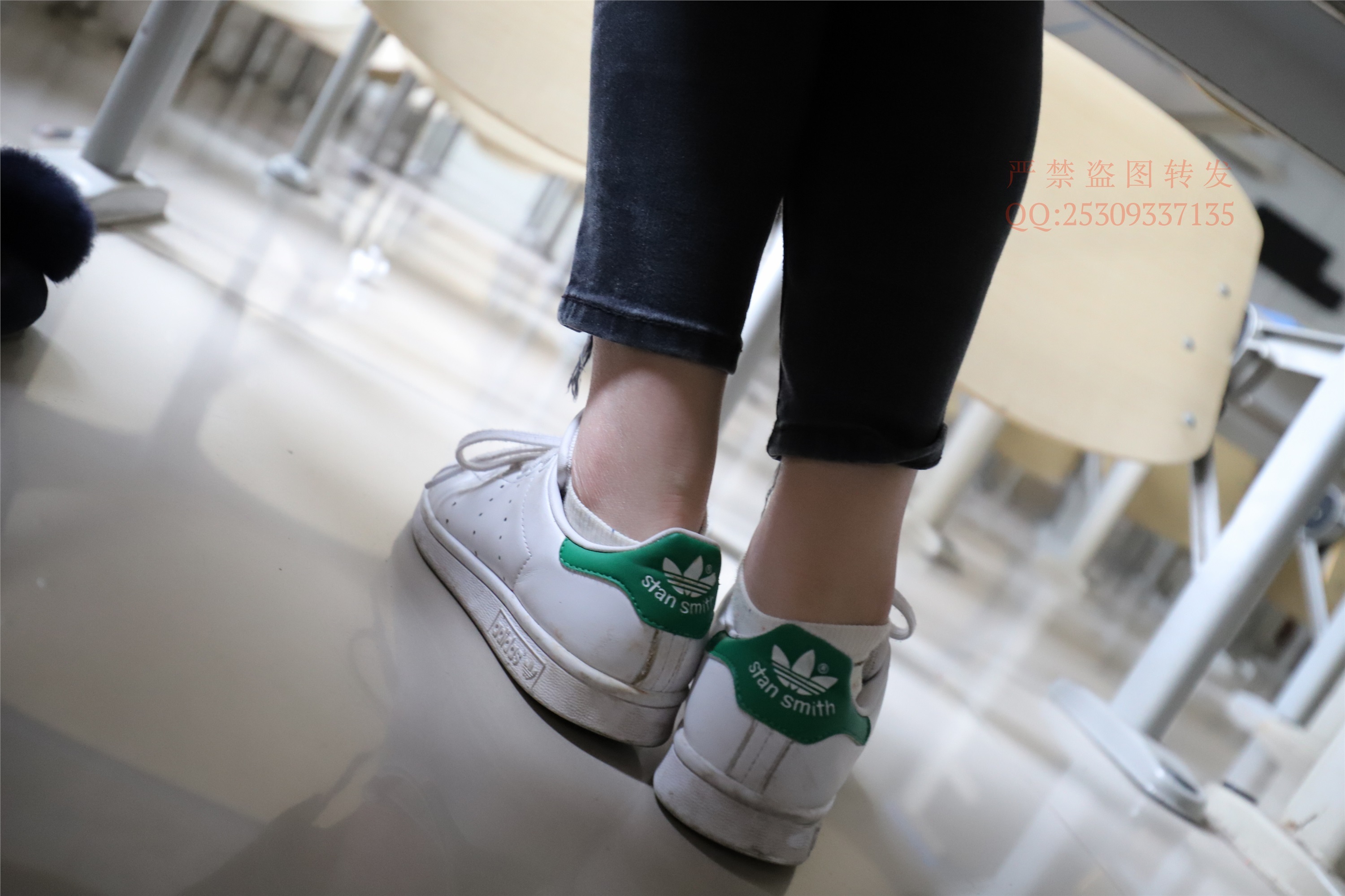 大西瓜套图 2018 7.8月活动模特二平底鞋肉si 船袜3