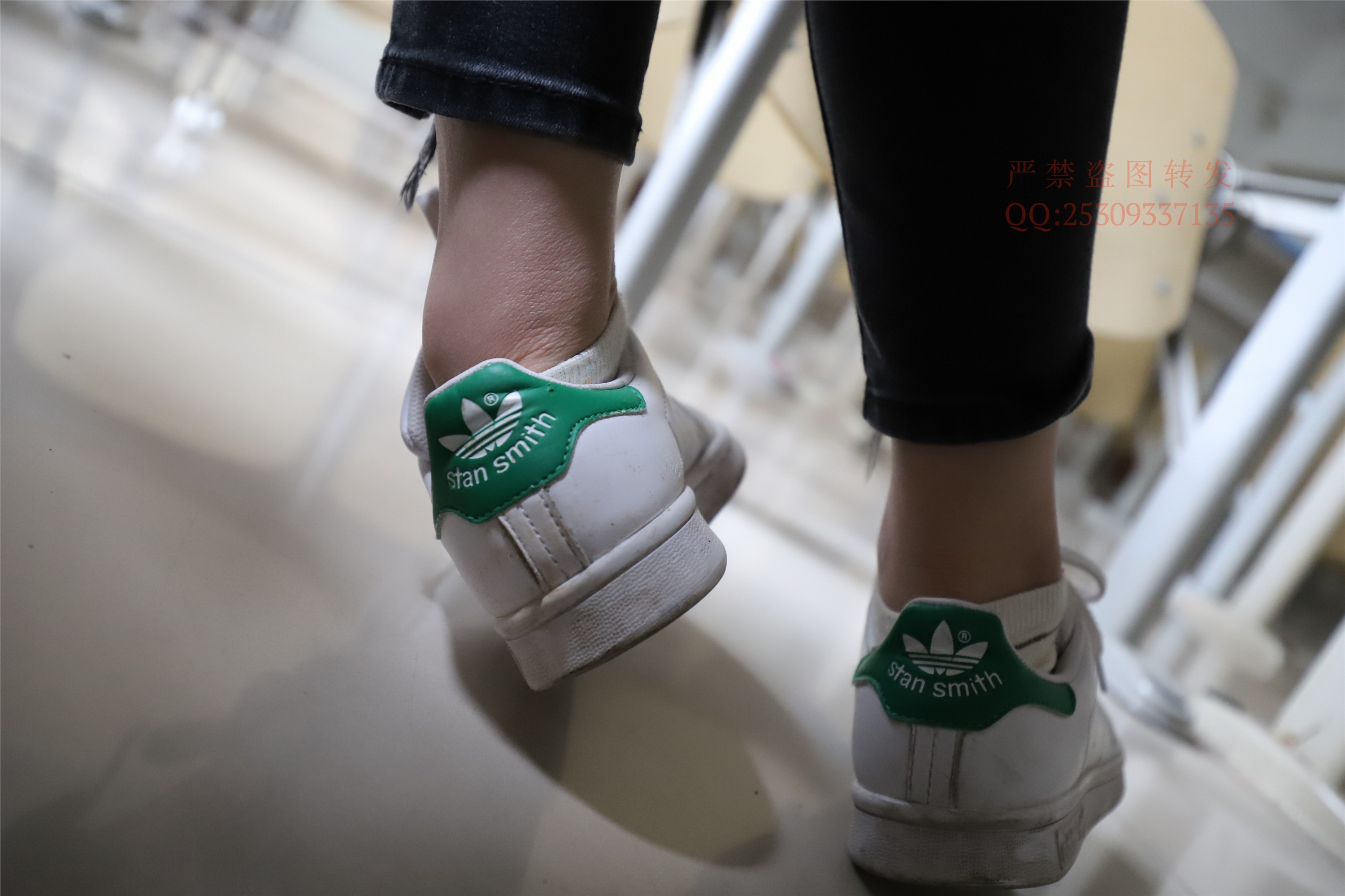 大西瓜套图 2018 7.8月活动模特二平底鞋肉si 船袜3