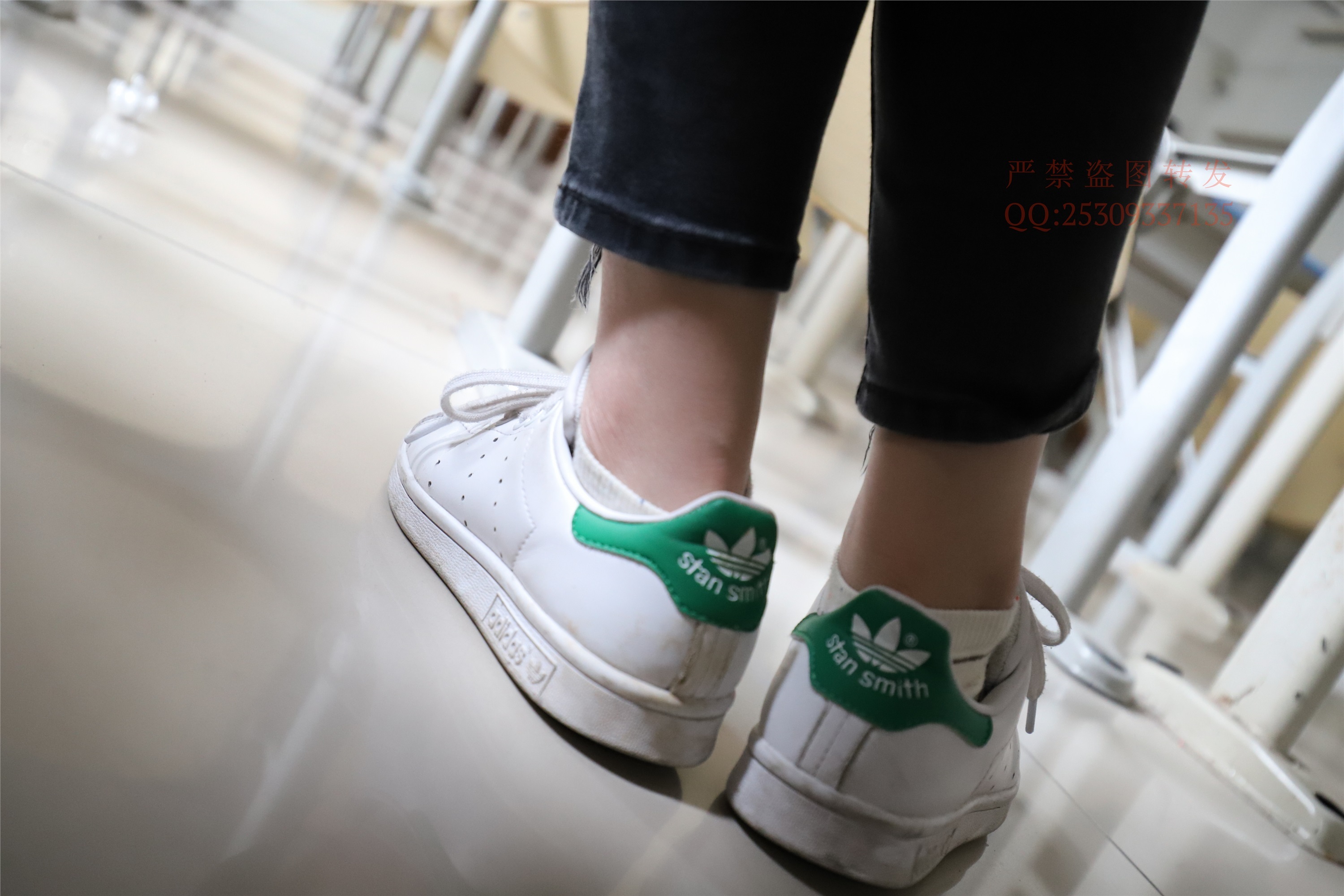 大西瓜套图 2018 7.8月活动模特二平底鞋肉si 船袜3