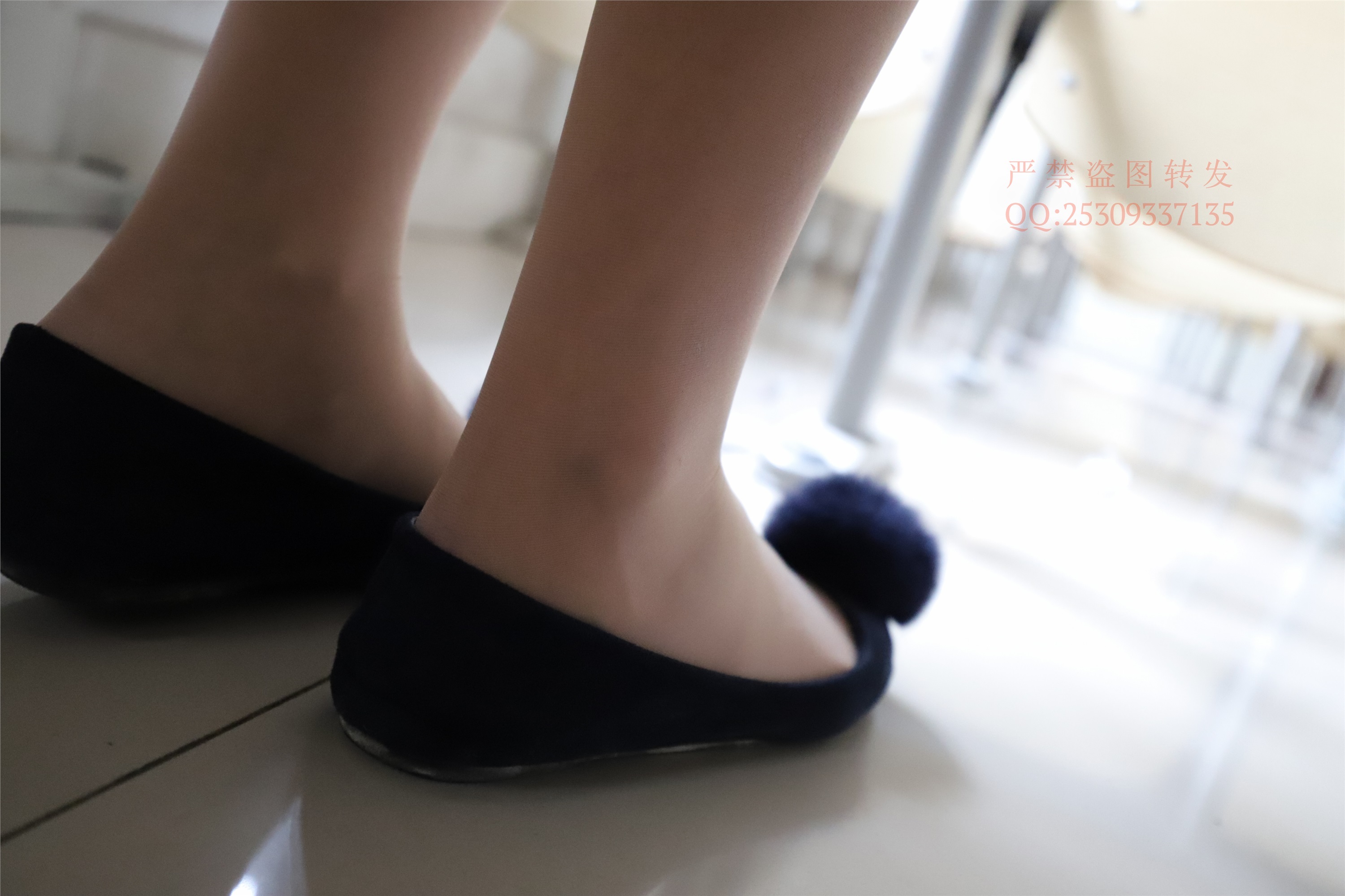 大西瓜套图 2018 7.8月活动模特二平底鞋肉si 船袜3