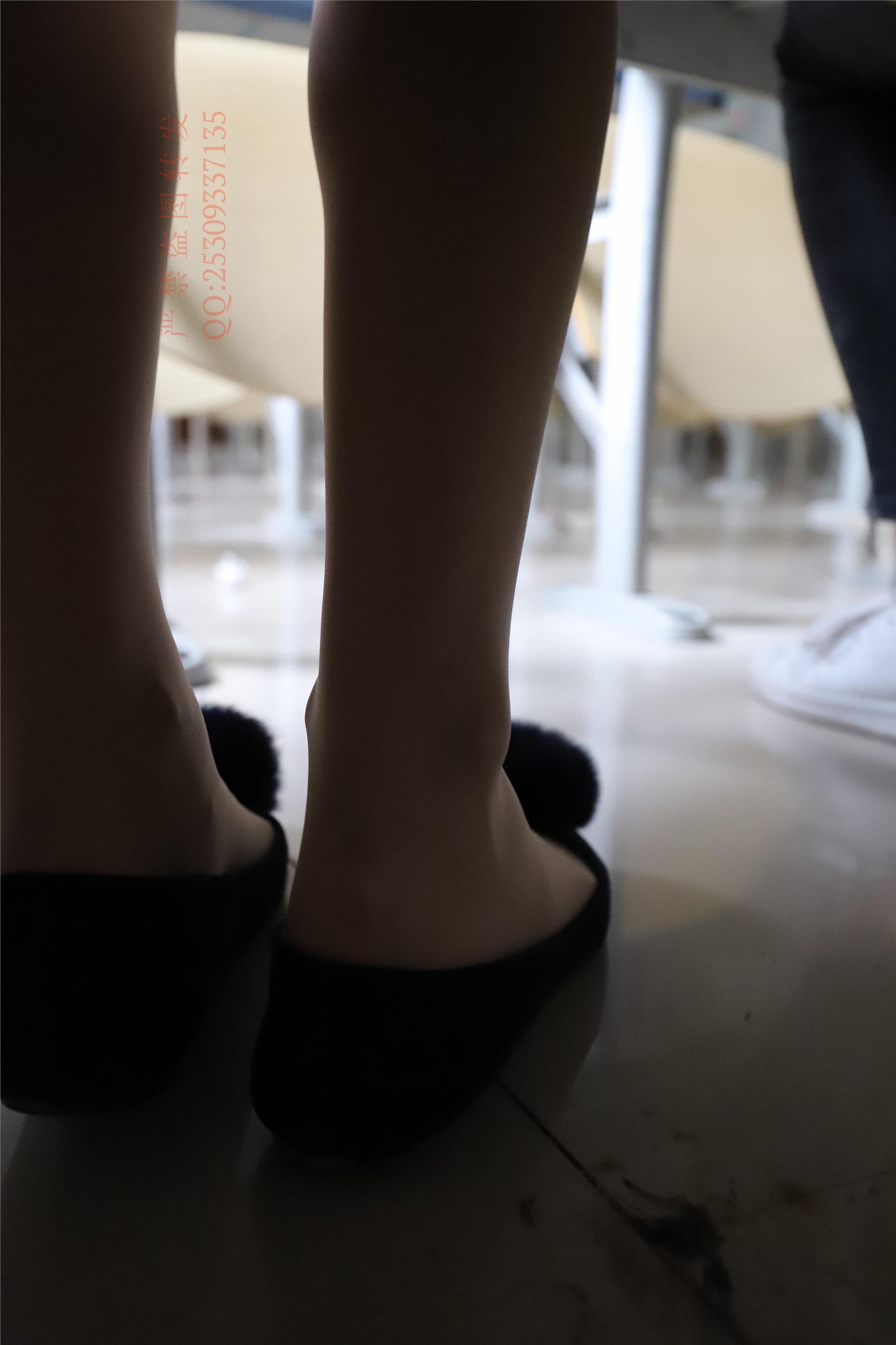 大西瓜套图 2018 7.8月活动模特二平底鞋肉si 船袜3