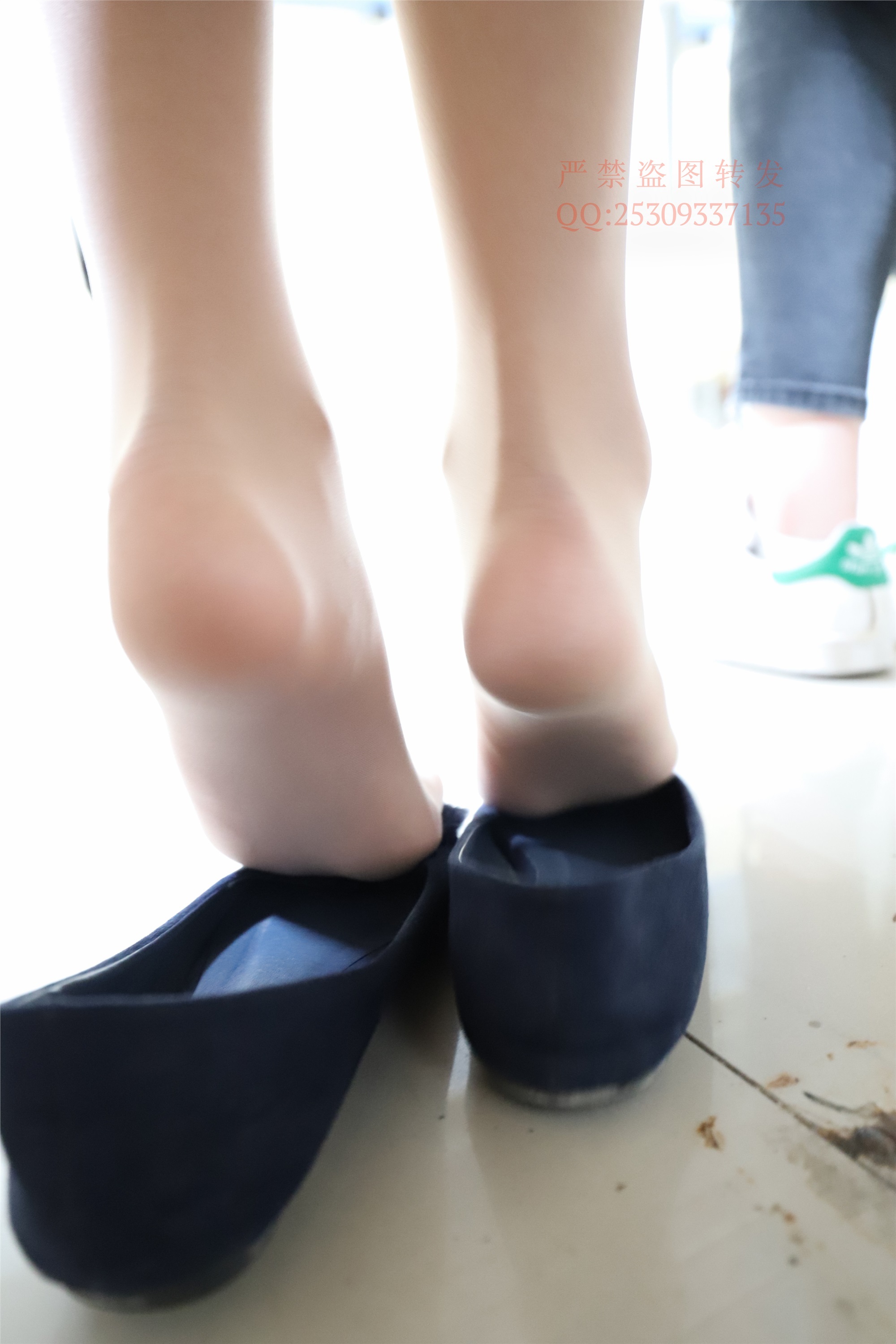 大西瓜套图 2018 7.8月活动模特二平底鞋肉si 船袜3