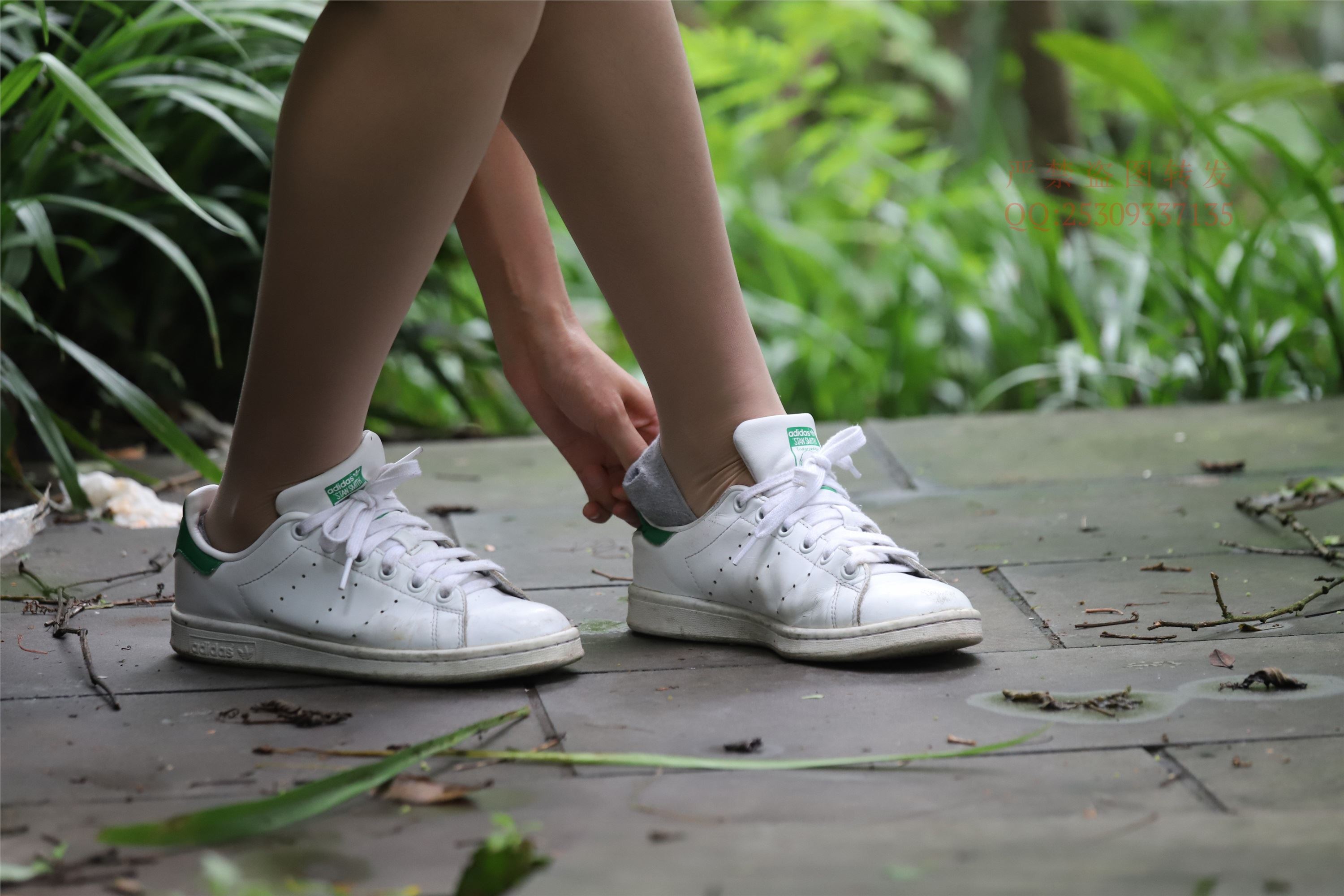 大西瓜套图 2018 7.8月活动模特二平底鞋肉si 船袜4