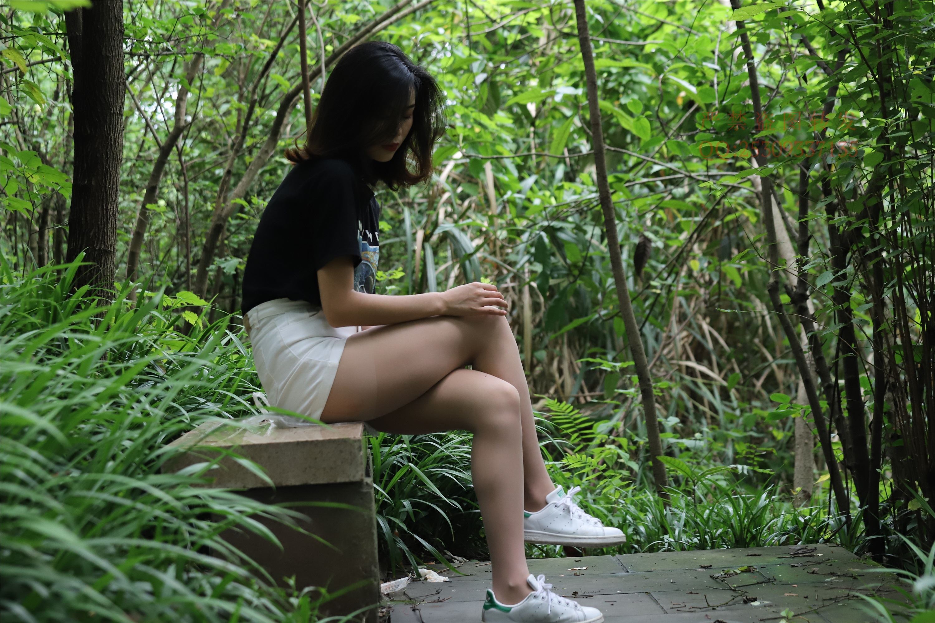 大西瓜套图 2018 7.8月活动模特二平底鞋肉si 船袜4