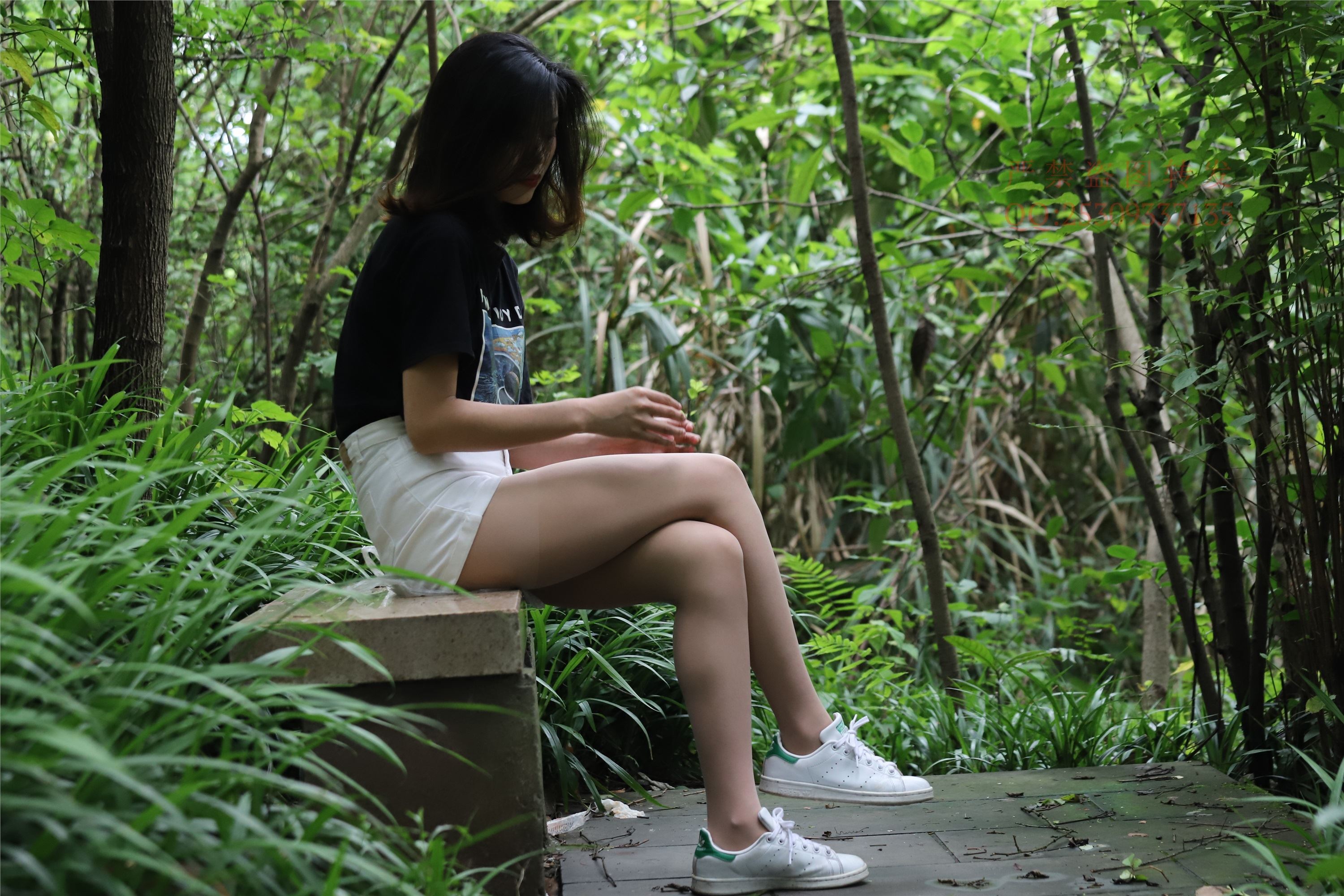 大西瓜套图 2018 7.8月活动模特二平底鞋肉si 船袜4