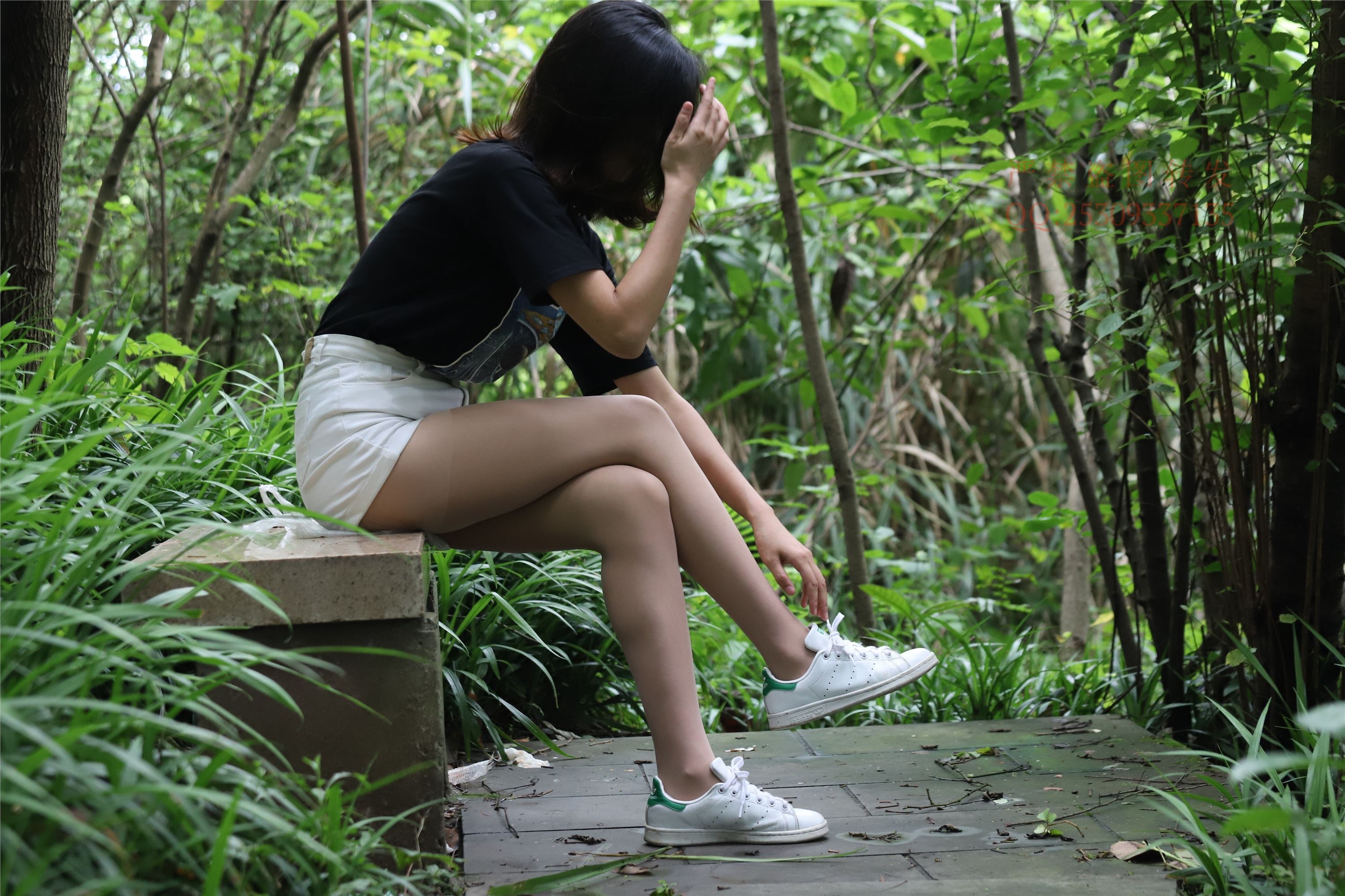 大西瓜套图 2018 7.8月活动模特二平底鞋肉si 船袜4