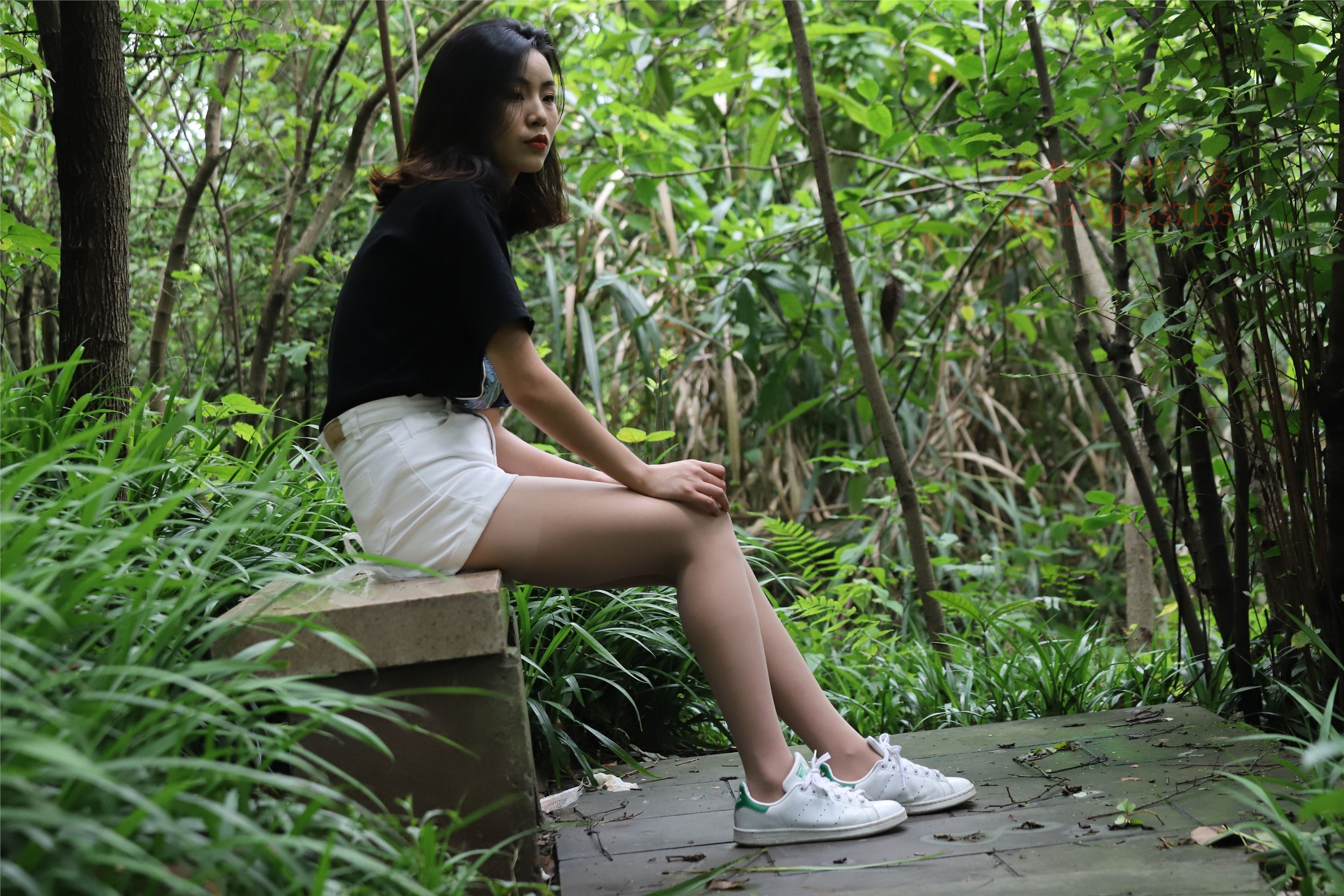 大西瓜套图 2018 7.8月活动模特二平底鞋肉si 船袜4