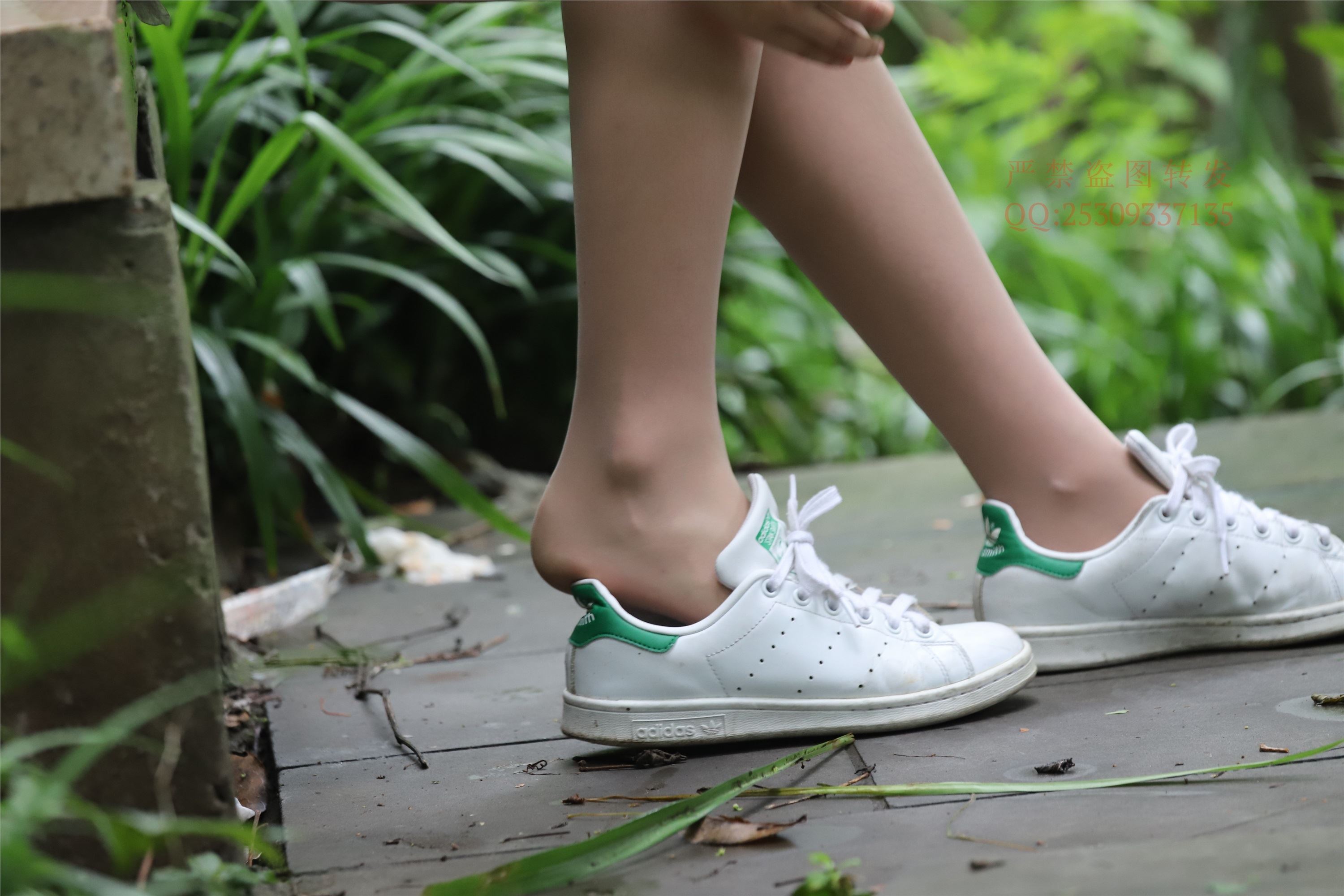 大西瓜套图 2018 7.8月活动模特二平底鞋肉si 船袜4