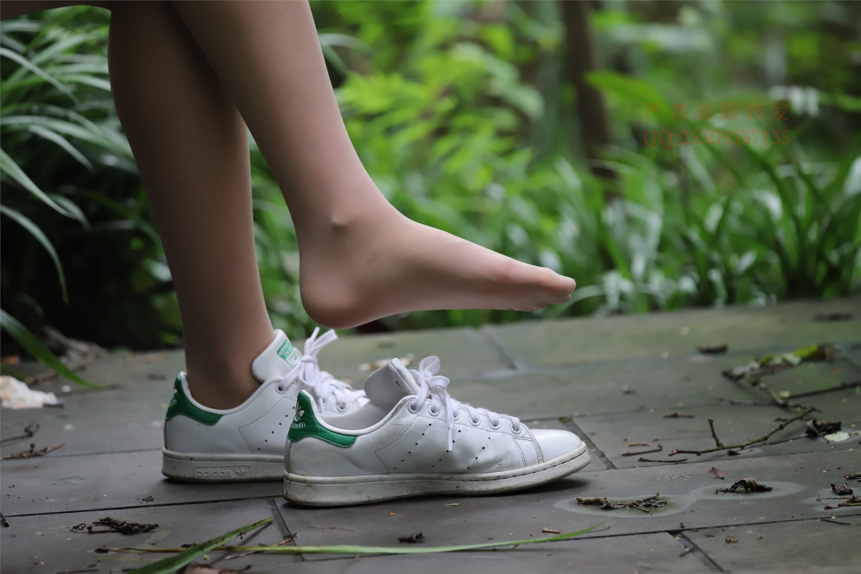 大西瓜套图 2018 7.8月活动模特二平底鞋肉si 船袜4