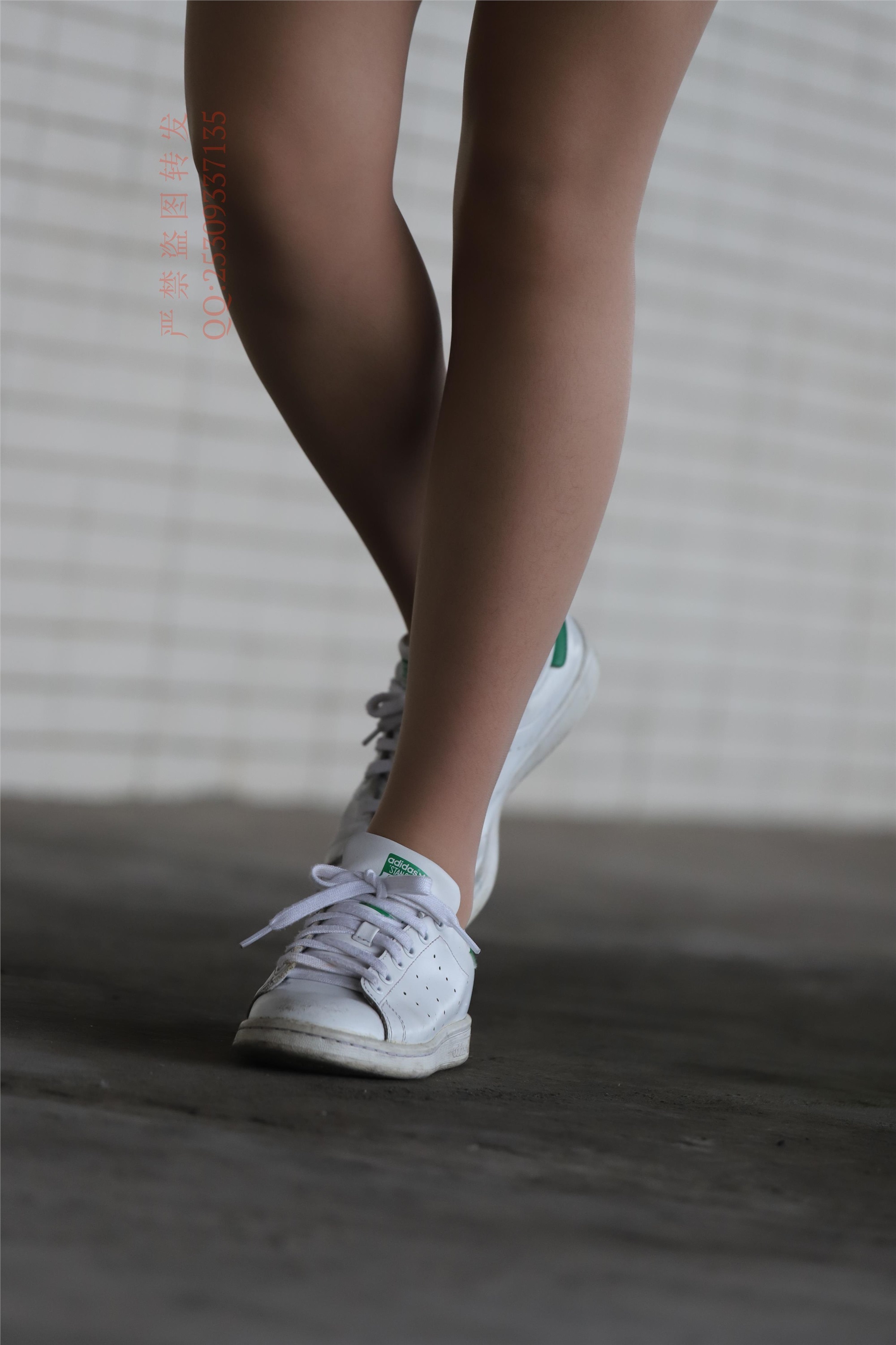 大西瓜套图 2018 7.8月活动模特二贝壳头户外肉si船袜1