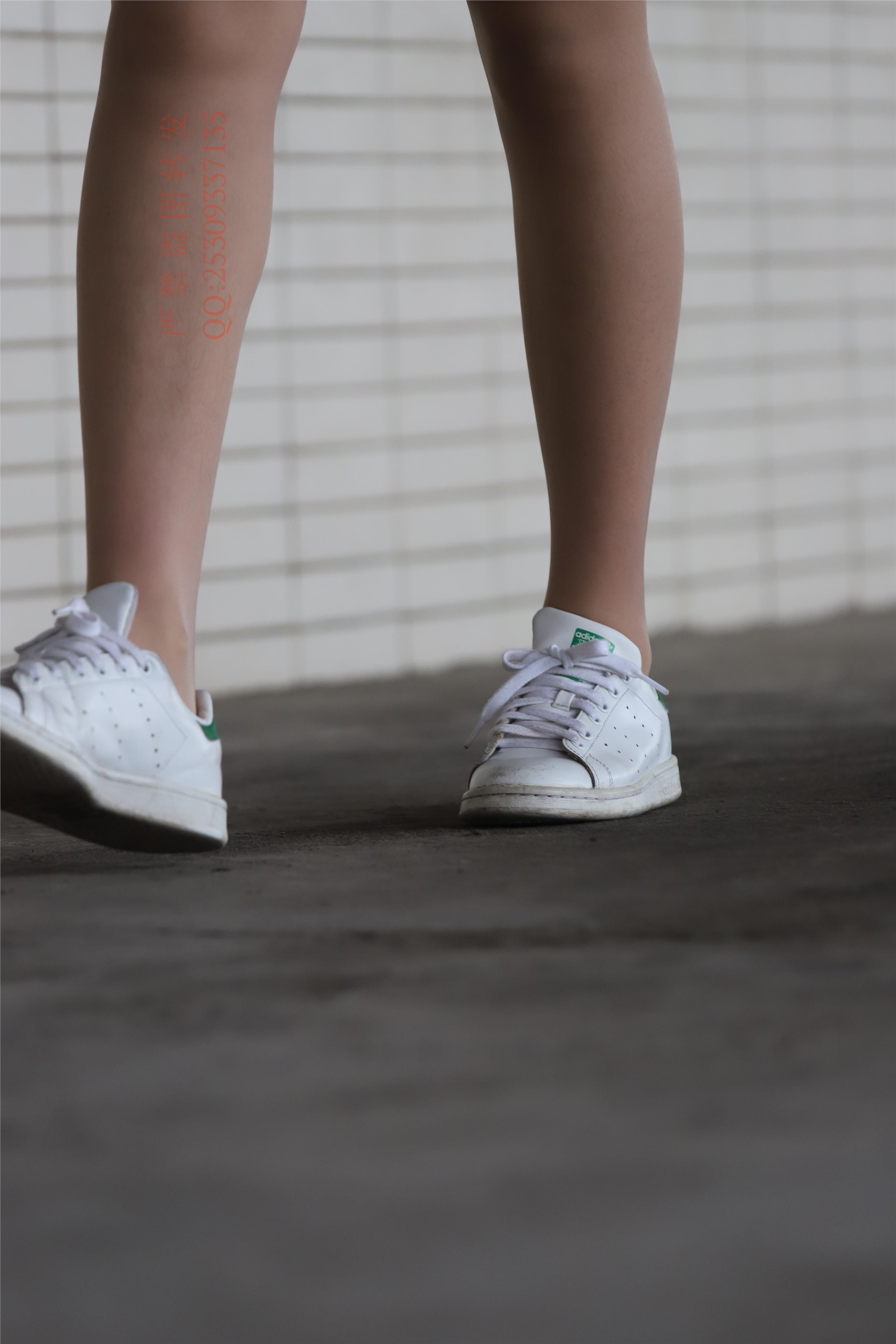 大西瓜套图 2018 7.8月活动模特二贝壳头户外肉si船袜1