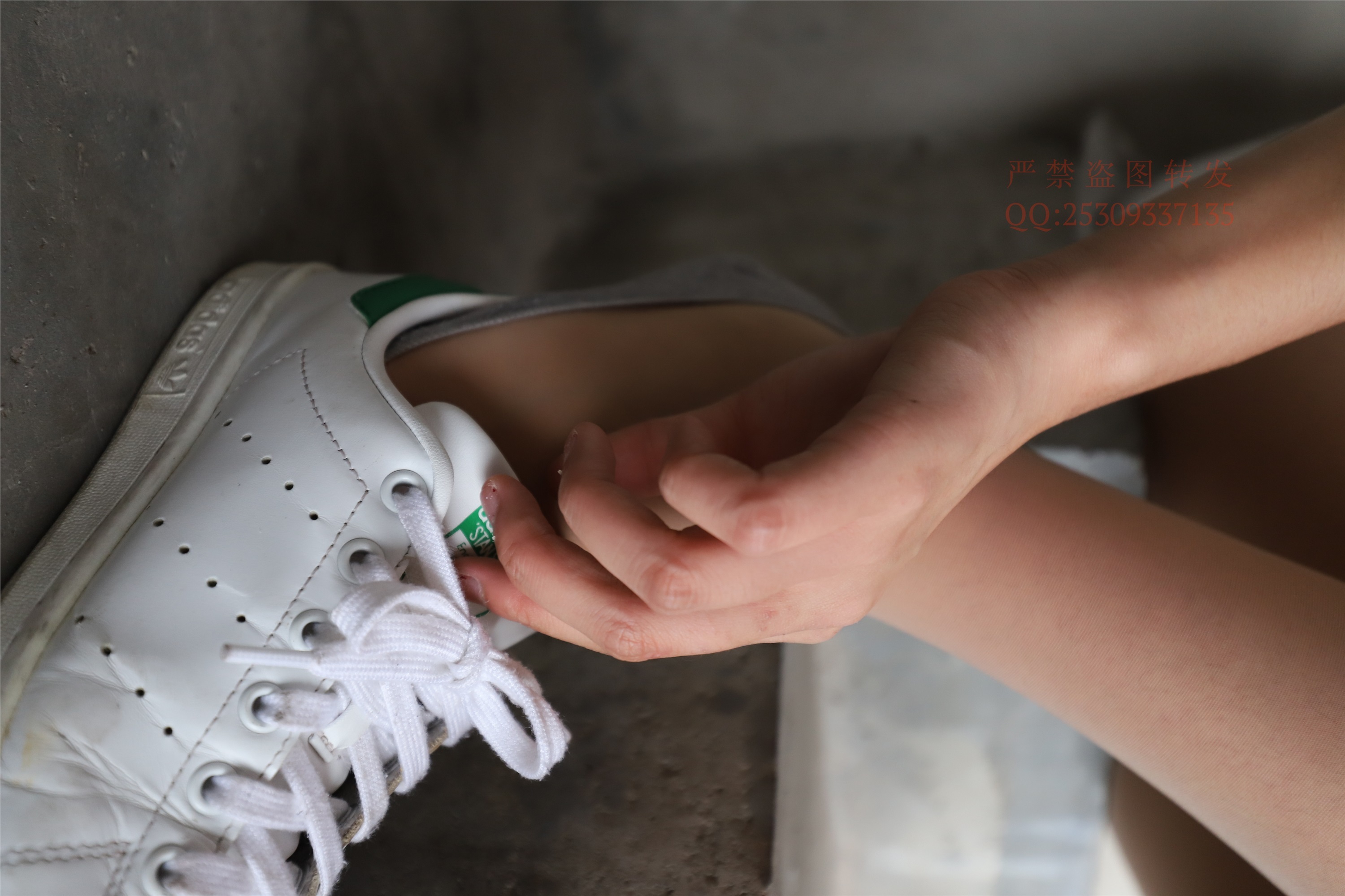 大西瓜套图 2018 7.8月活动模特二贝壳头户外肉si船袜4