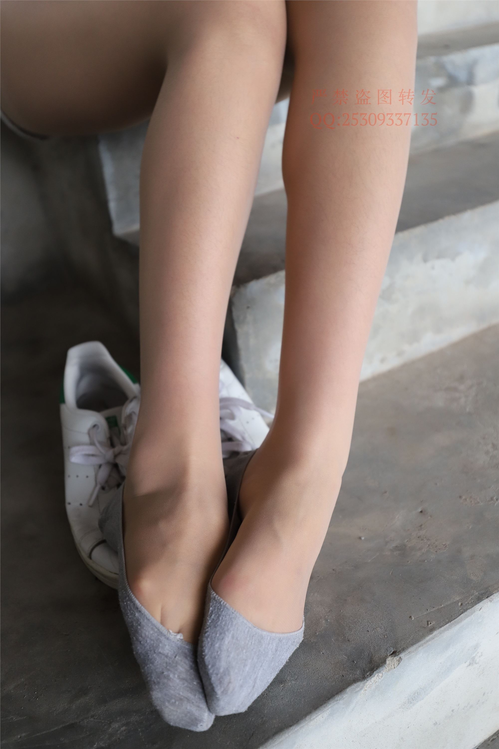 大西瓜套图 2018 7.8月活动模特二贝壳头户外肉si船袜5