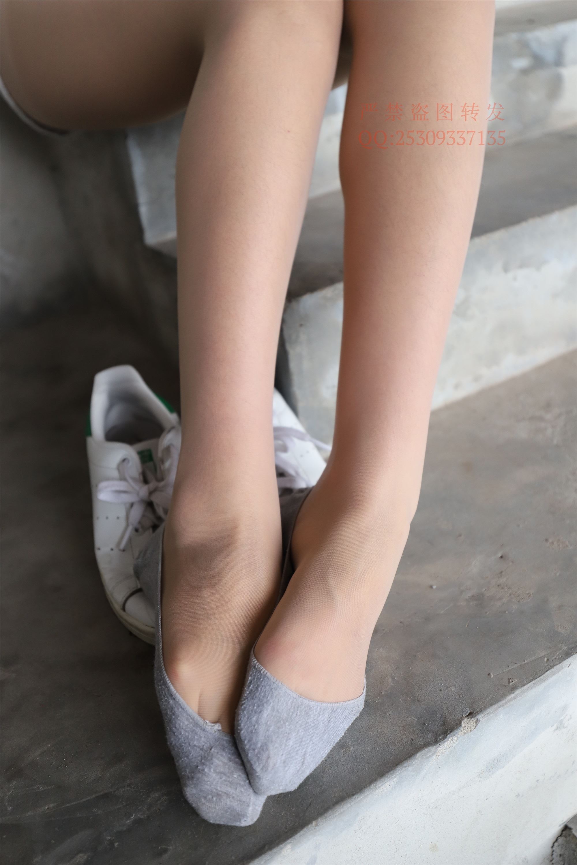 大西瓜套图 2018 7.8月活动模特二贝壳头户外肉si船袜5