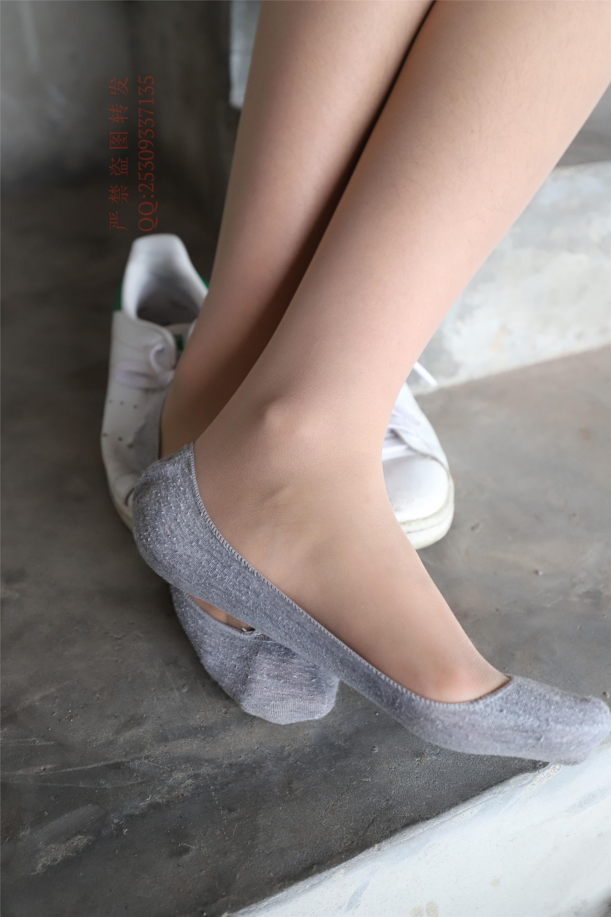 大西瓜套图 2018 7.8月活动模特二贝壳头户外肉si船袜5