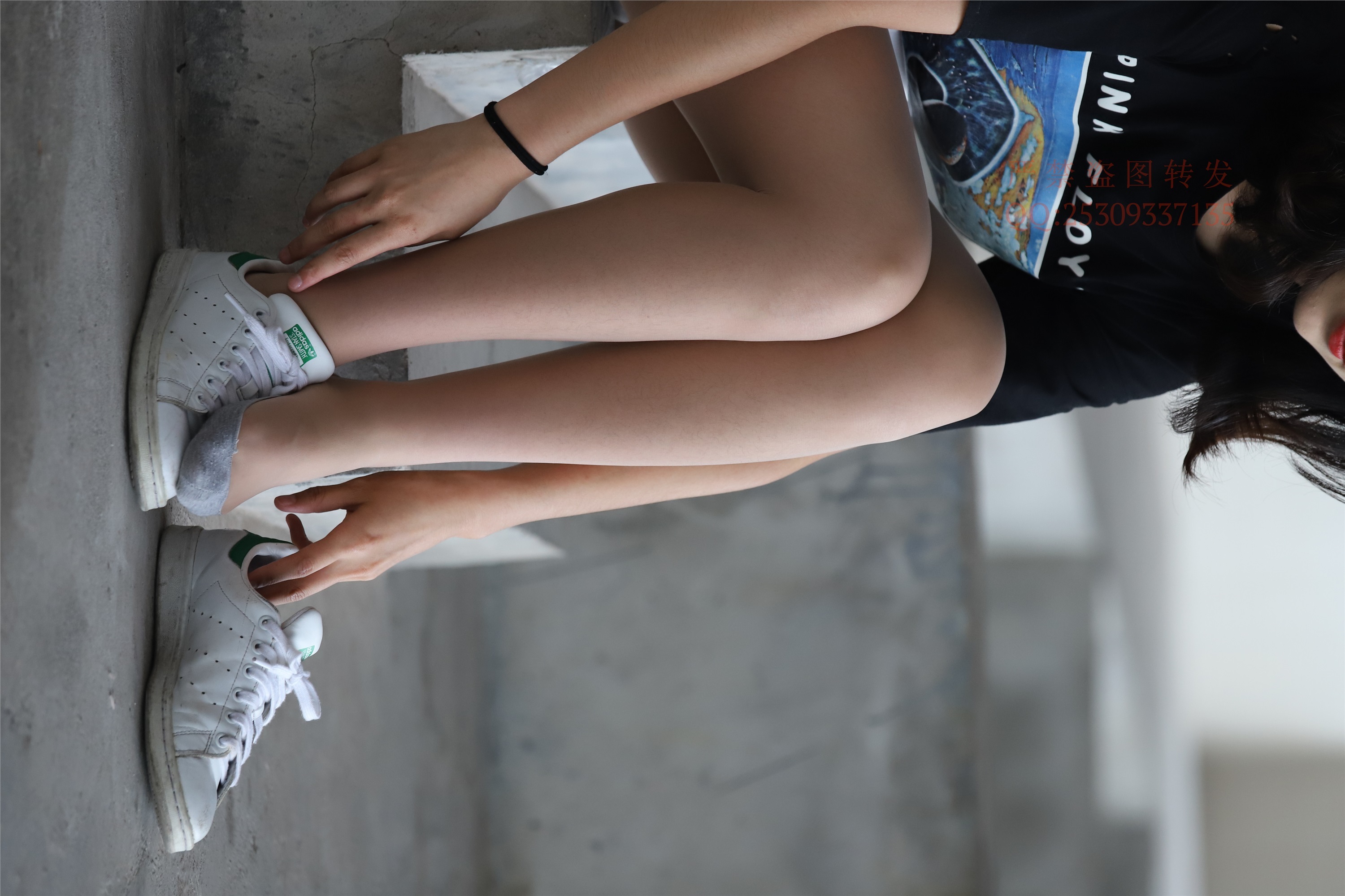 大西瓜套图 2018 7.8月活动模特二贝壳头户外肉si船袜5